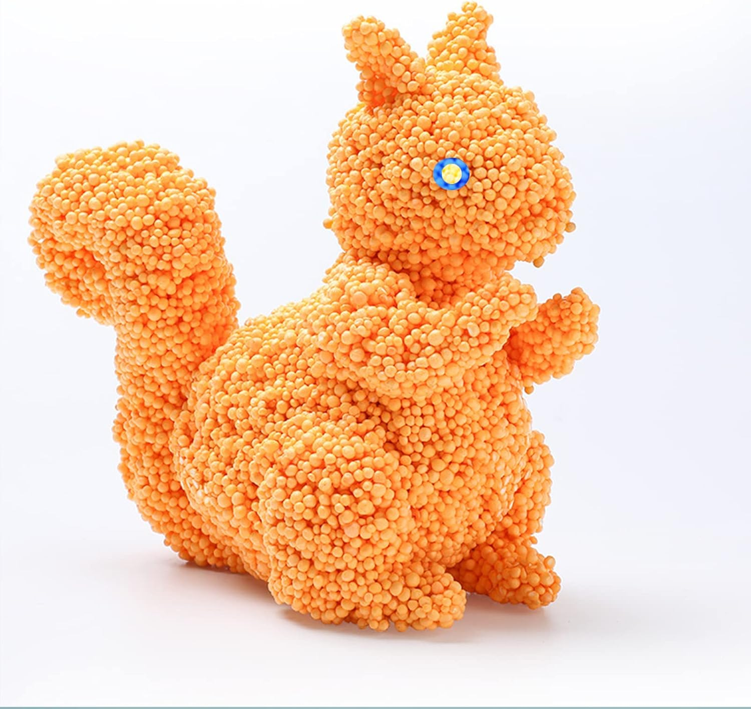 Mikoom Floam 6 Colors Giant Foam Blocks, Fun Foam Slime for Toddlers Foam Beads Play Kit Modeling Clay for Kids, Preschool Classroom Educational Arts Crafts Fine Moter Skills Toy