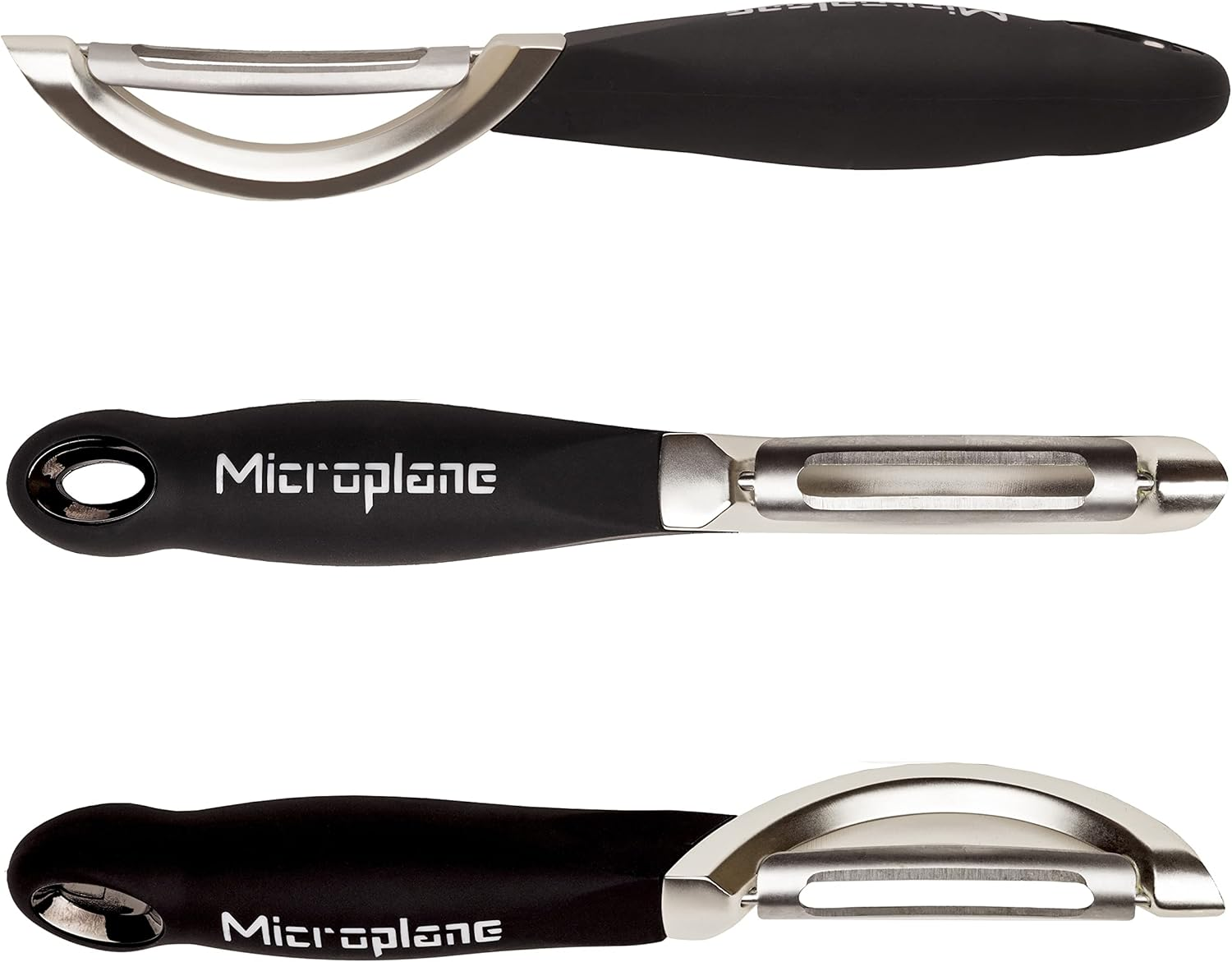 Microplane 48091 Professional Peeler Stainless Steel/Black for Right and Left Hand Use image number 3