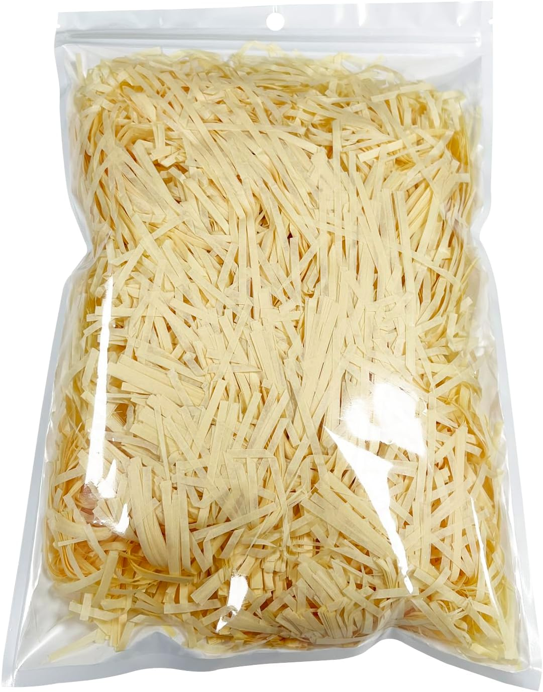 100G Shredded Tissue Paper, Raffia Paper Shreds for Gift Boxes Hamper Filling and Packging, Party Supplies Accessories (Champagne) - Light Blue image number 4