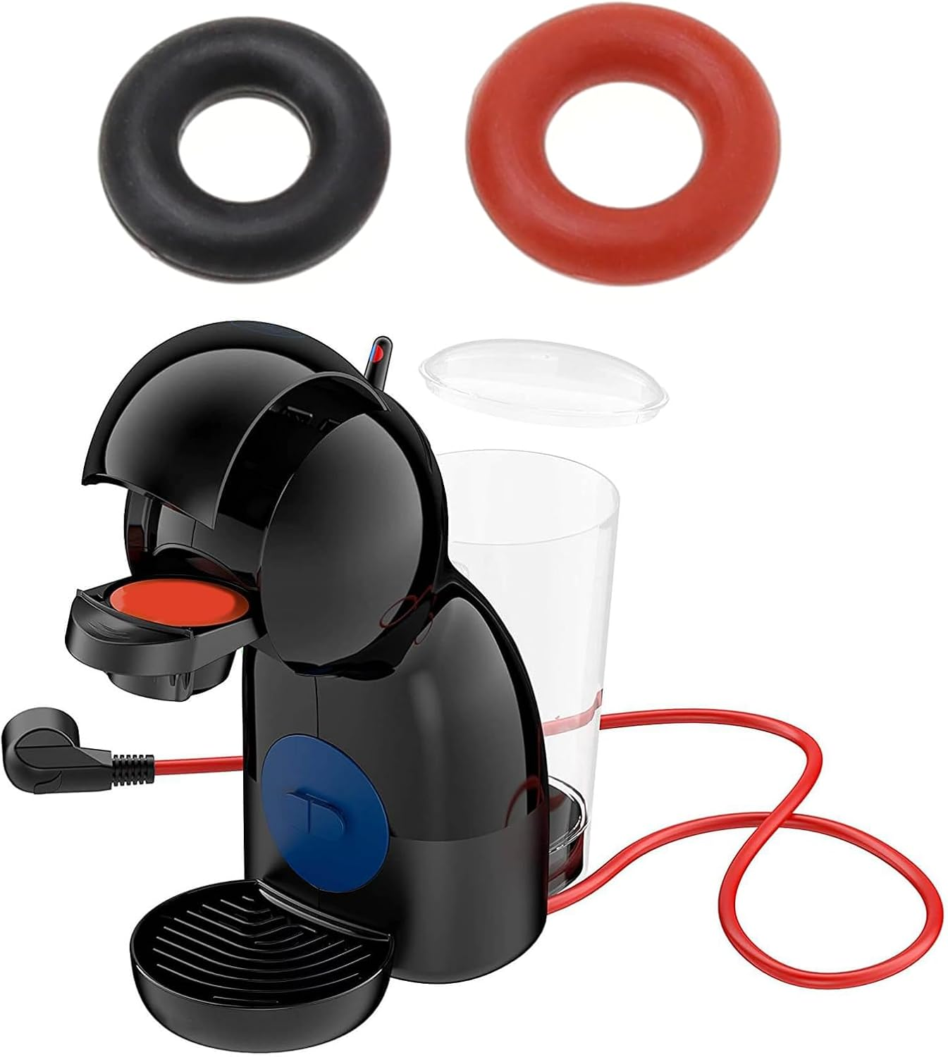 Emsea 15PCS Silicone O-Ring Seals Maintenance Set Compatible with Philips Compatible with Saeco Compatible with Odea Compatible with Talea Coffee Machines image number 5