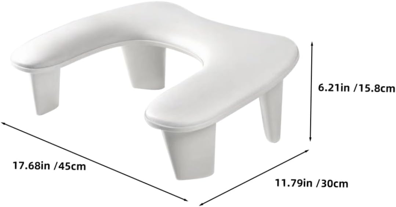 SAFIGLE Portable PU Leather Nail Arm Rest Stand Adjustable Angle Multi-Functional Hand Cushion for Nail Technicians Ergonomic Design for and Manicure image number 6