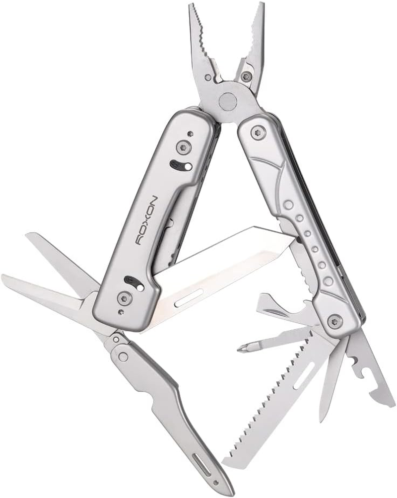 ROXON S802 Phantom Updated Version Multi Tool Pliers and Scissors with Replaceable Knife and Wire Cutters&hellip; (S802S) image number 4