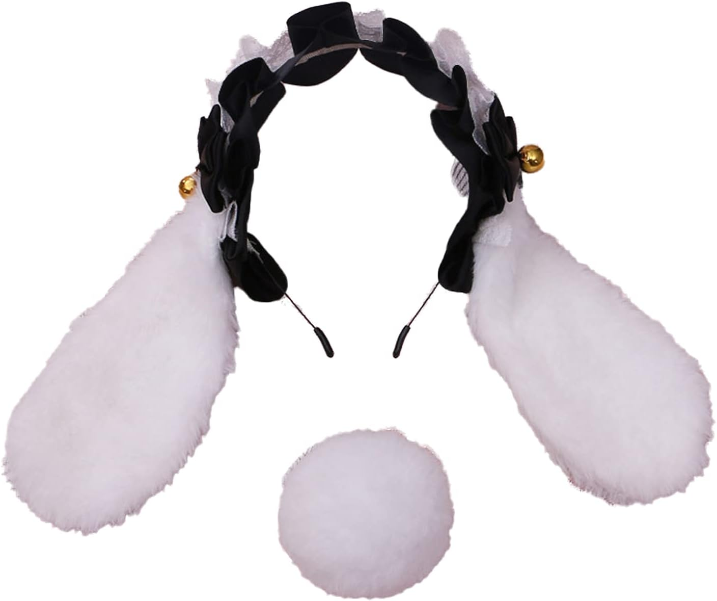 Faylay Cosplay Girl Plush Furry Bunny Ears Headwear Accessory Rabbit Headband