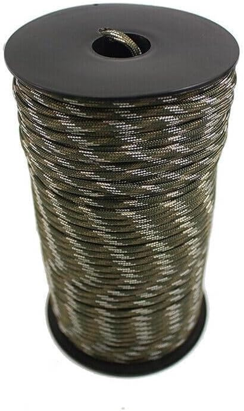 AIMALL 100M 9-Strand Core Paracord Rope - 550 Lanyard, Parachute Cord Mil-Spec Type III, Waterproof, Multi-Use for Camping, Hiking, Survival, Emergency