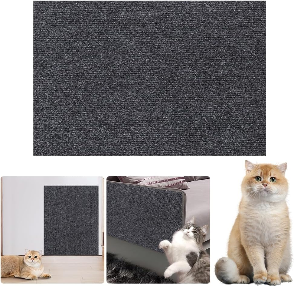 Cat Scratching Mat, Self-Adhesive Cat Scratching Mat, Scratching Mat for Cats, Cat Scratching Mat, Cat Scratching Board, Cat Scratching Mat for Protects Carpets, Sofa, Furniture Protection