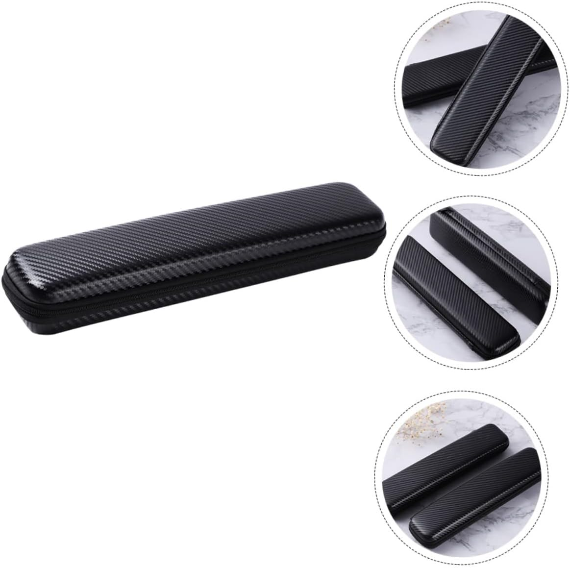 Outanaya 1Pc Portable Hair Styler Case Eva Hair Curler Cover Zipper Travel-Friendly Storage image number 3