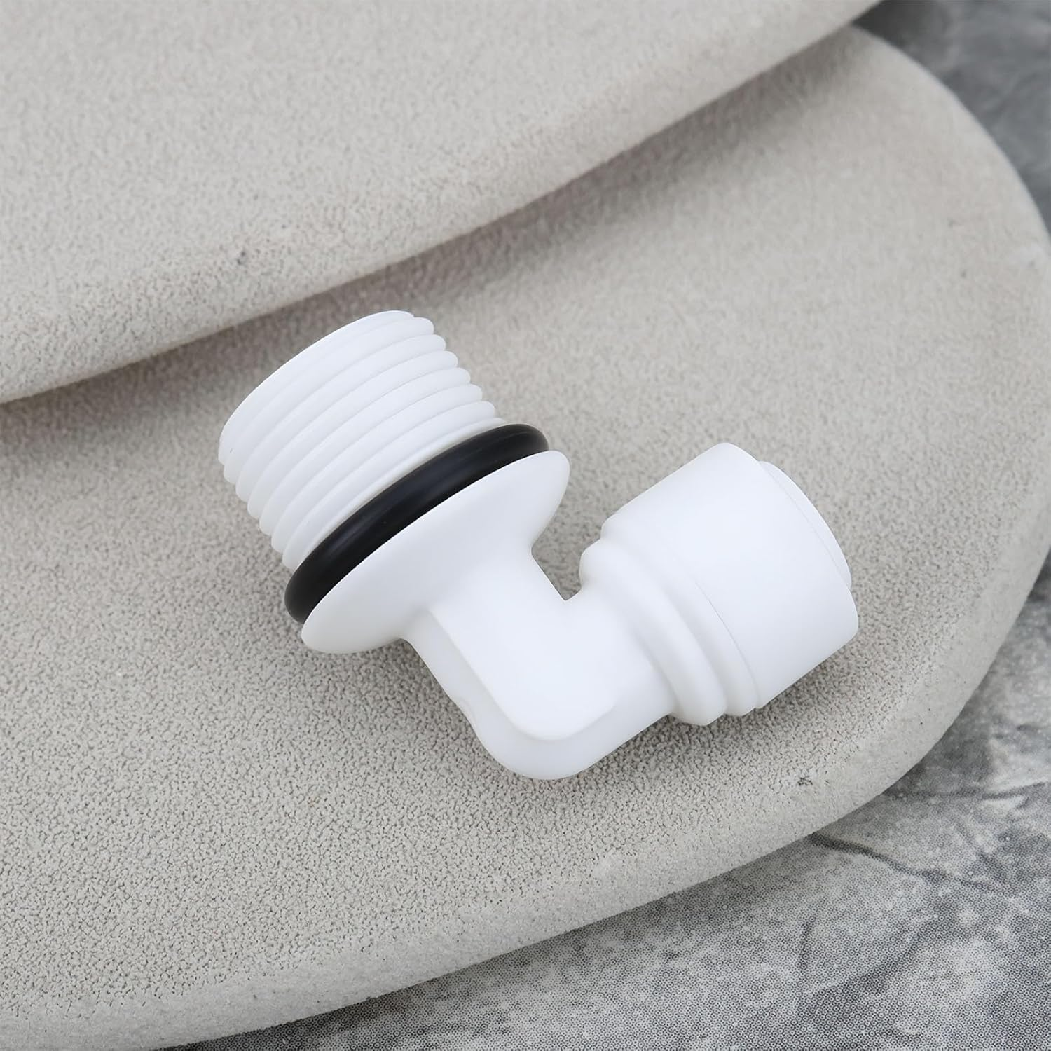 LT Easiyl 4X 90 Quick Connect Elbow 1/4" - 3/8" AG with O-Ring for 6.5 Mm Hose Reverse Osmosis Water Filter image number 1
