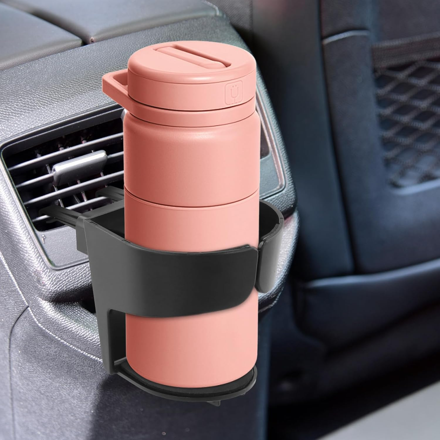 2 Pcs Car Cup Holder, Air Vent Cup Holder for Car, Universal Car Drink Cup Holder, Car Cup Holder with Car Ventile Clips, for Water Coffee Juice Bottle image number 1