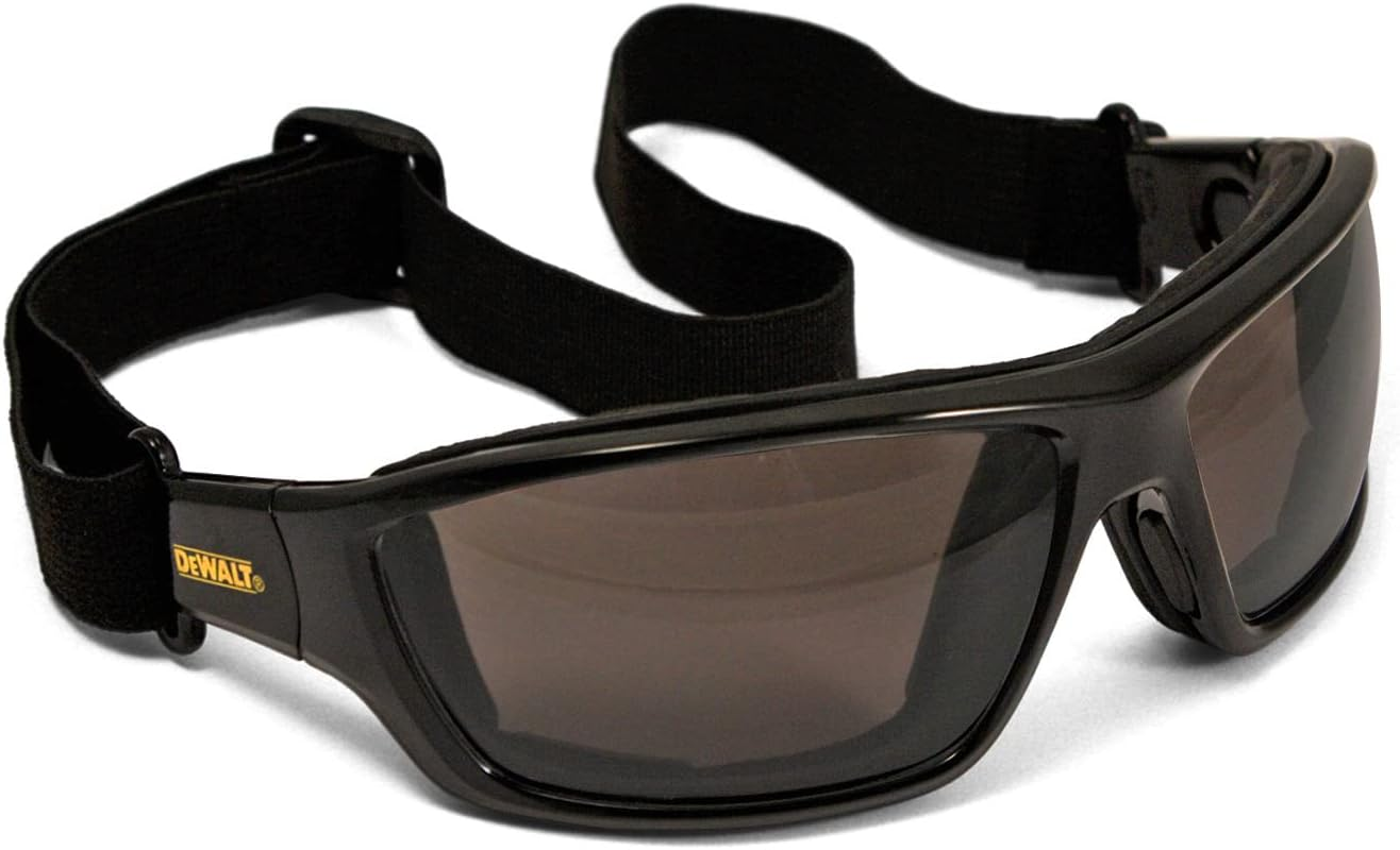 DEWALT Safety Glasses and Goggles Hybrid, Anti-Fog Protective Eyewear with Interchangeable Temples and Foam Seal, AS/NZS 1337.1 Certified image number 6