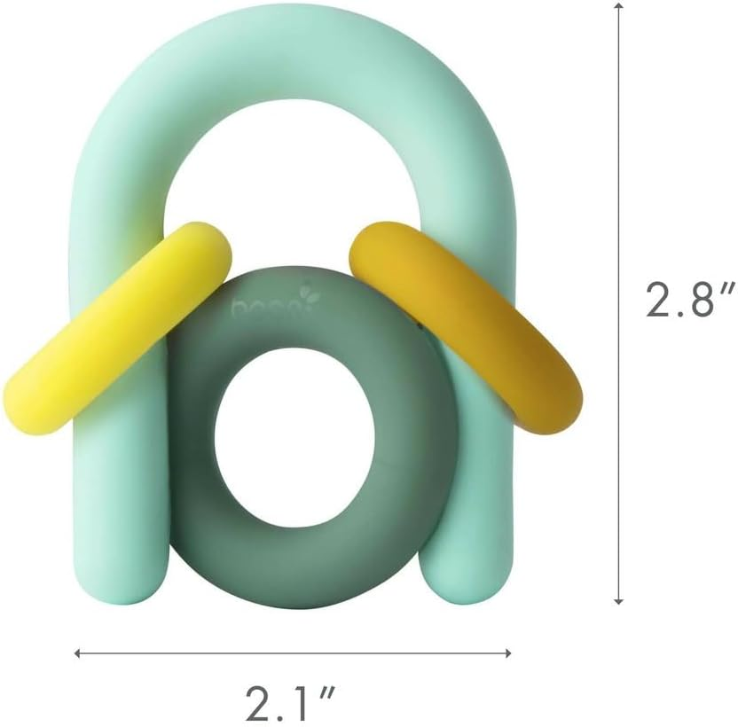Boon Hoop Silicone Teether image number 3