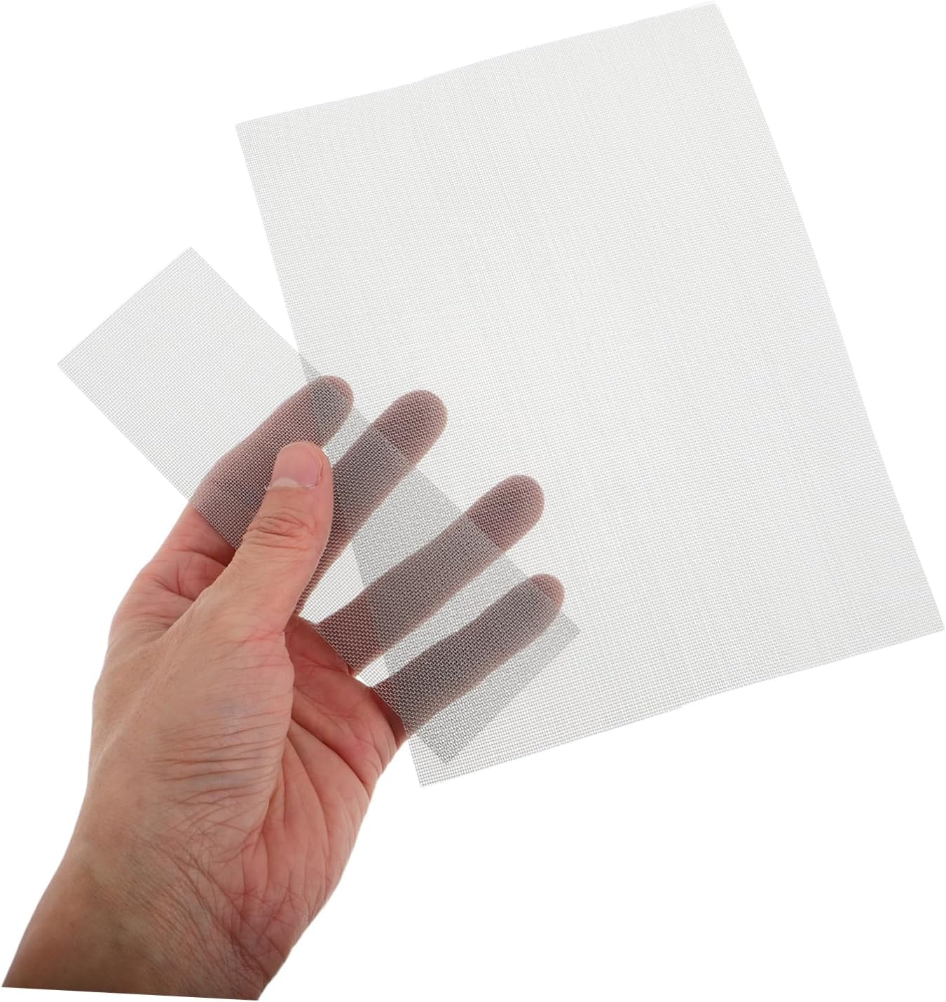 PLAFOPE 10Pcs Stainless Steel Plastic Repair Mesh Tungsten Wire Mesh Screen Car Bumper Crack Fixing Kit Automotive Repair Tool image number 1