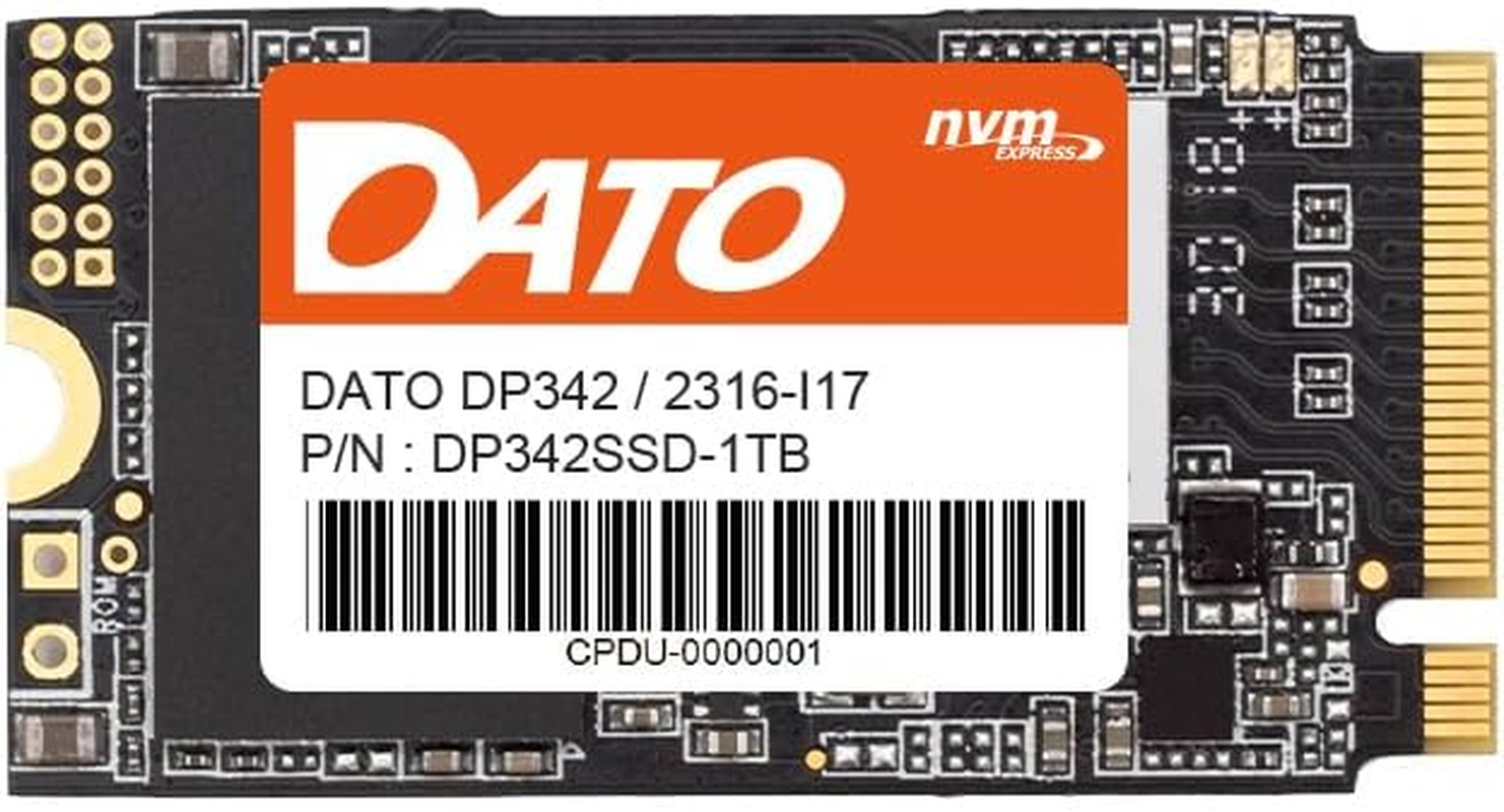 DATO 1TB SSD M.2 2280 Pcie Gen3X4 Nvme Internal Solid State Drive, up to 2500/1700 Mb/S, DP700 Series image number 1