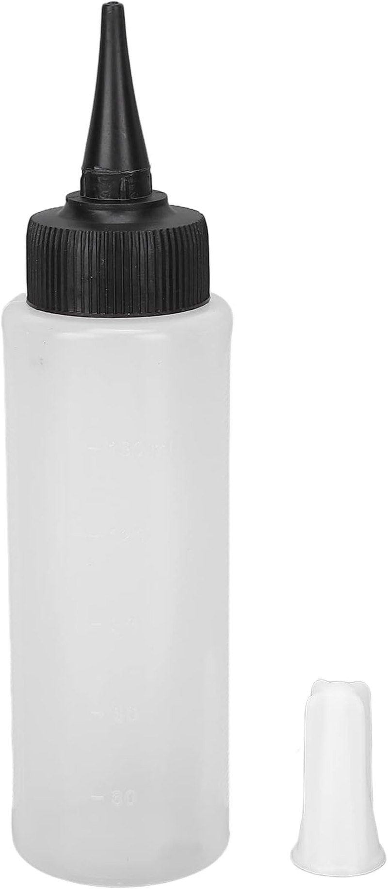 Empty Hair Applicator Bottle, Hair Color Shampoo Applicator Bottle, Refillable Hair Salon Squeeze Bottle with Cap, Empty Applicator Bottle, 3 Pack image number 4