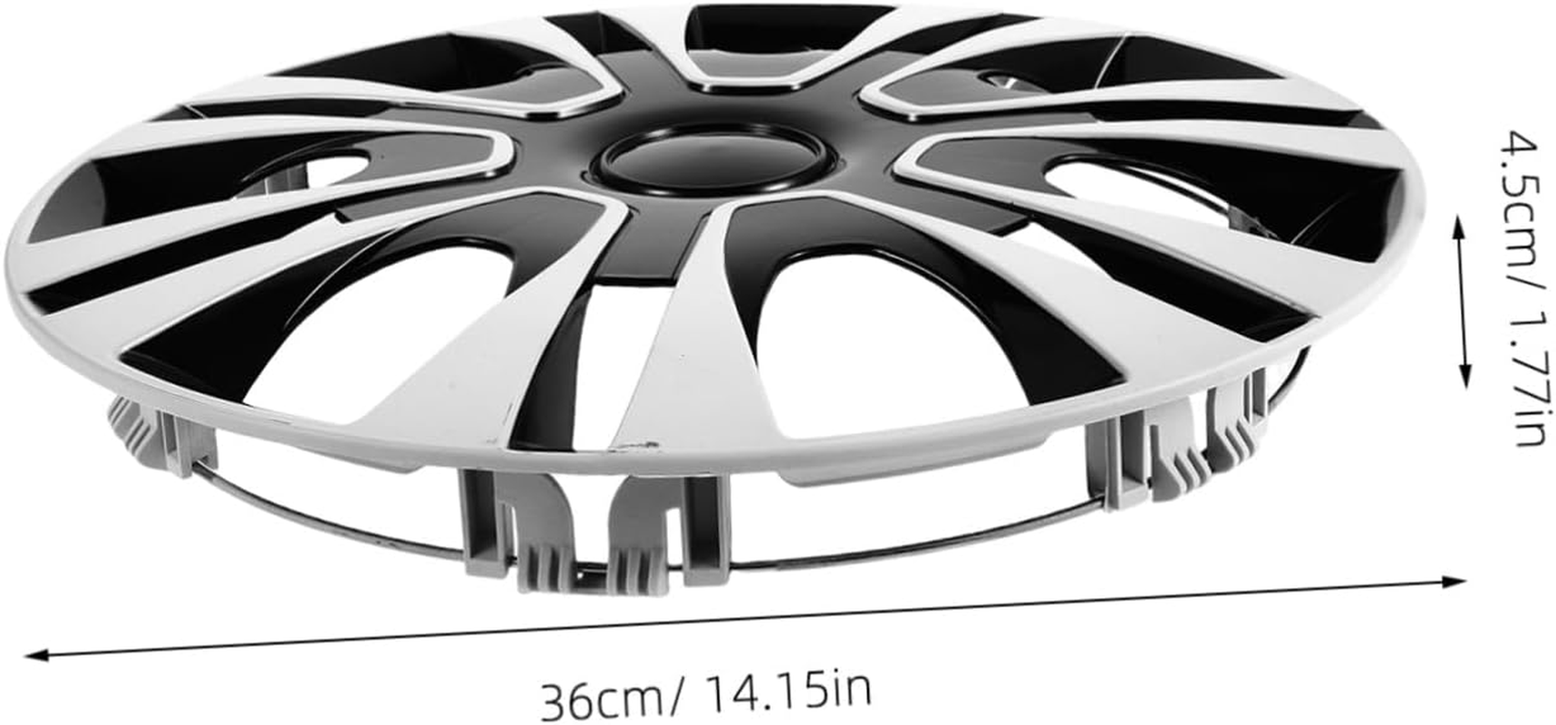 PENIKOKO Automotive Wheel Hub Covers Car Wheel Center Caps Hubcap Easy Attachment Rim Protector for Car and Truck image number 2