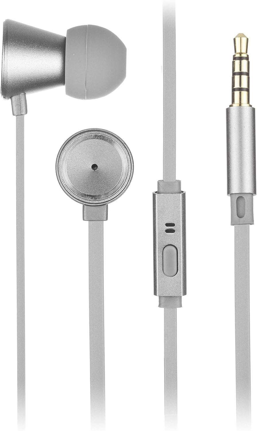 Kitsound Metallics In-Ear Headphone for Smartphones and Tablets - Silver image number 2