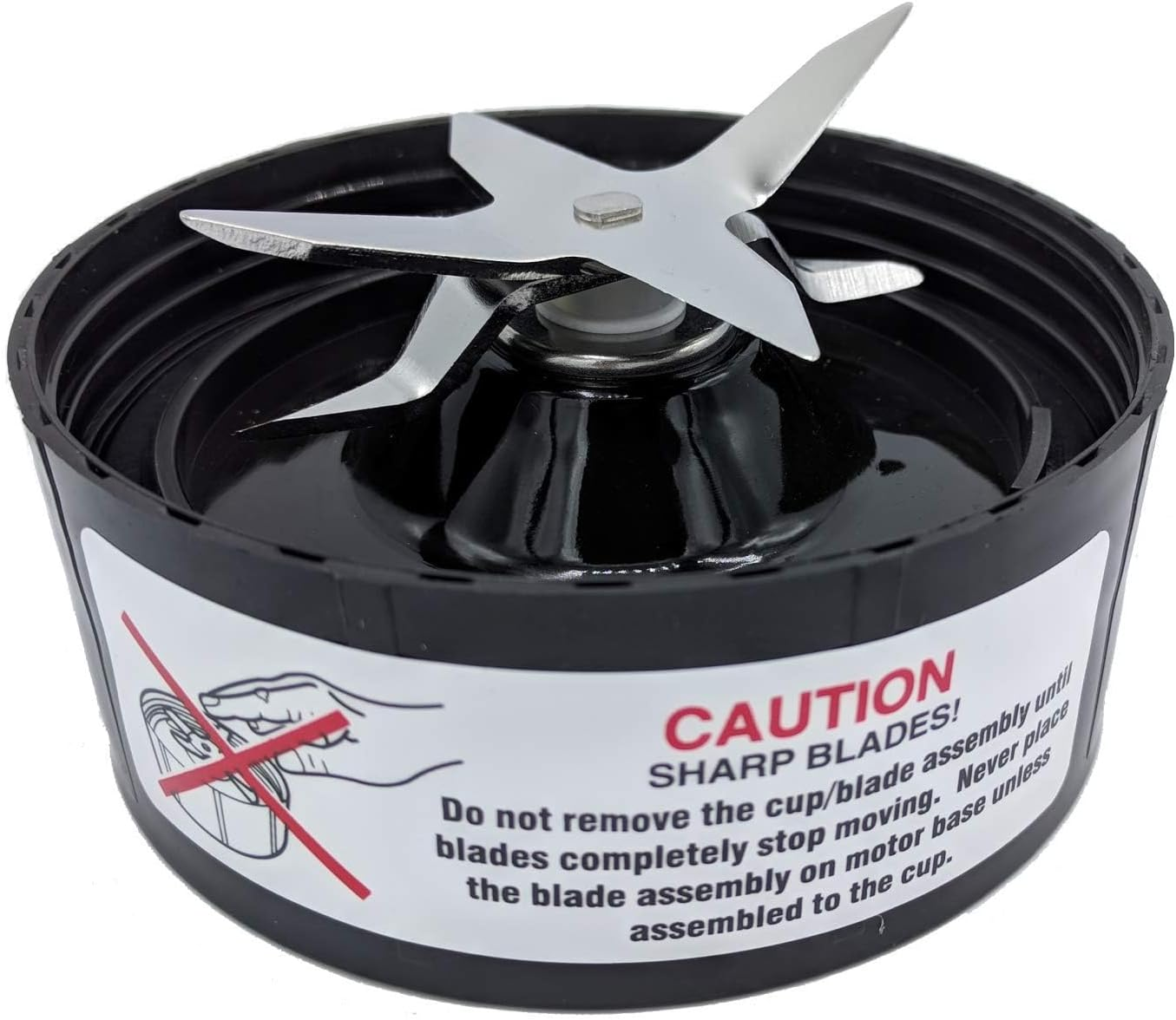 Replacement Extractor Blade, Compatible with Nutribullet Prime NB-202 1000W Blender (Black) image number 4