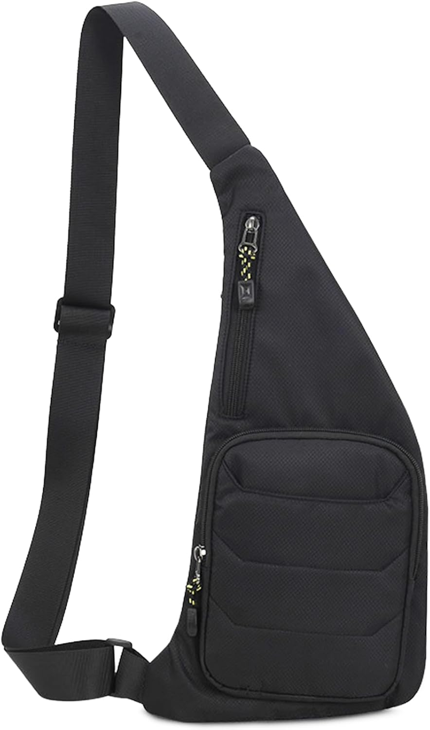 CAISANG Sling Bag Slim Crossbody Personal Pocket Chest Bag Anti-Thief Shoulder Bag Backpack Casual Daypack Fanny Pack Travel