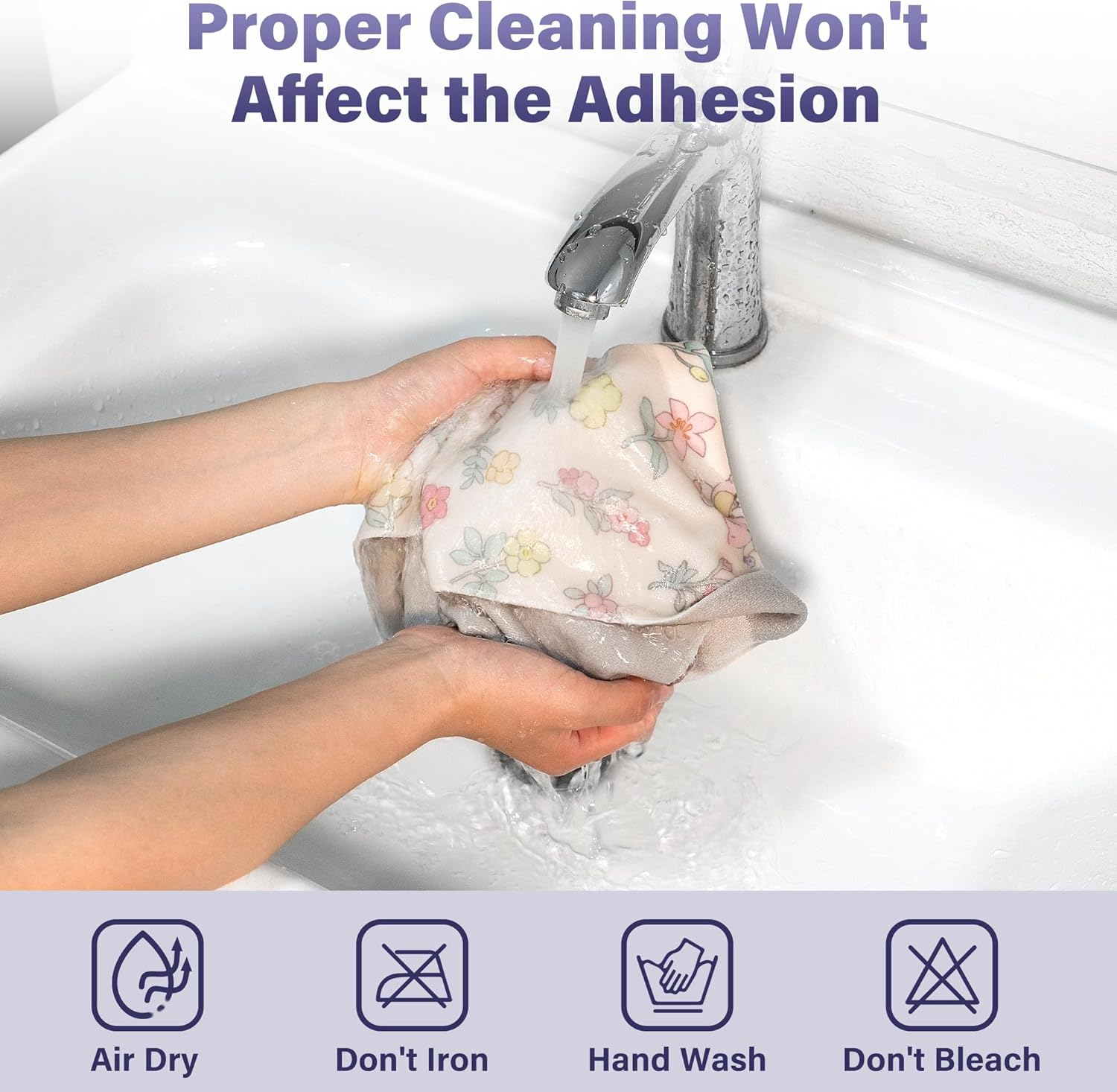 Walking Way Self-Adhesive Magic Cloth Makeup Bag, Portable Protective Cosmetic Pouch, Camera Lens Wrap, Stylish Travel Organizer for Beauty Essentials, Travel, Gifts & Daily Use image number 3