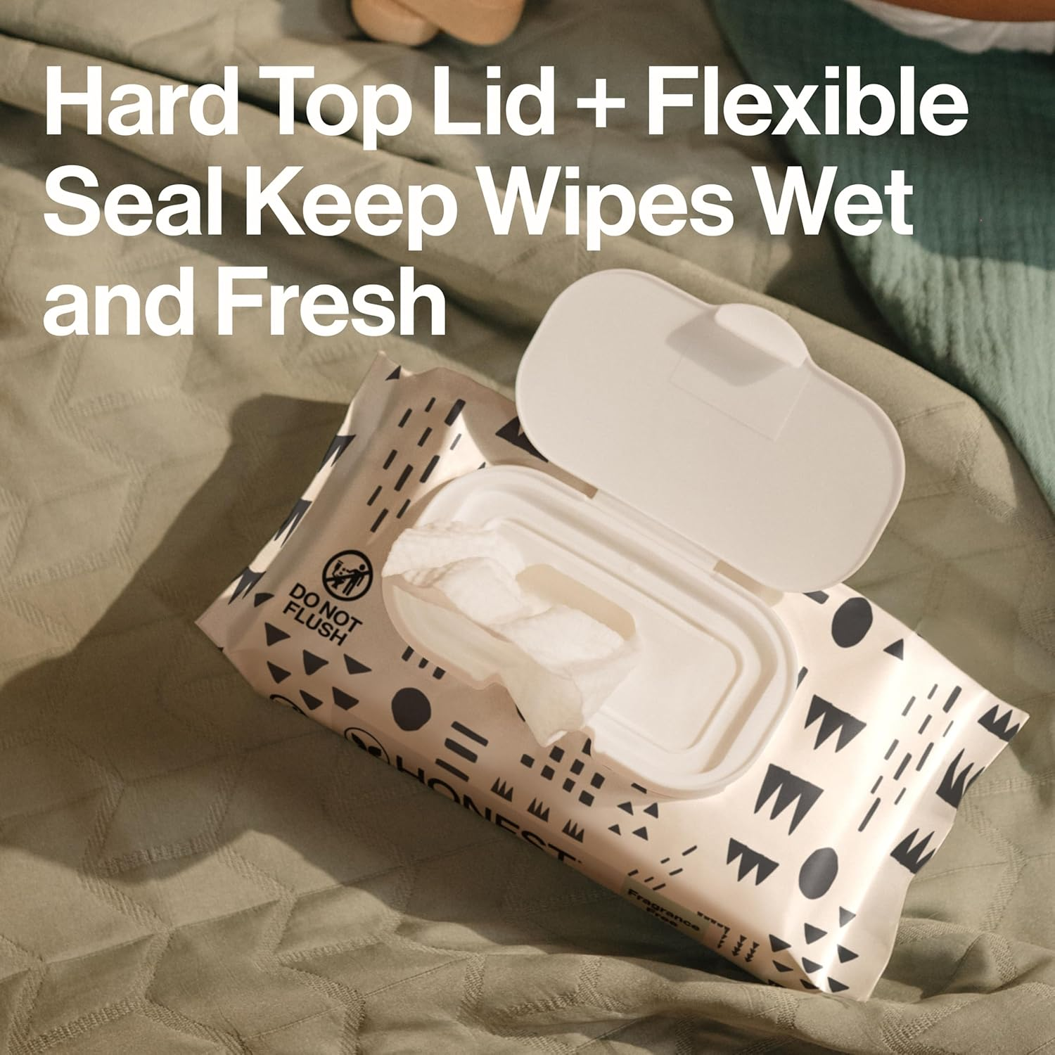 Honest the Company Baby Wipes, Plant-Based, Extra Thick & Durable Wet Wipes, Unscented, 720 Count image number 4