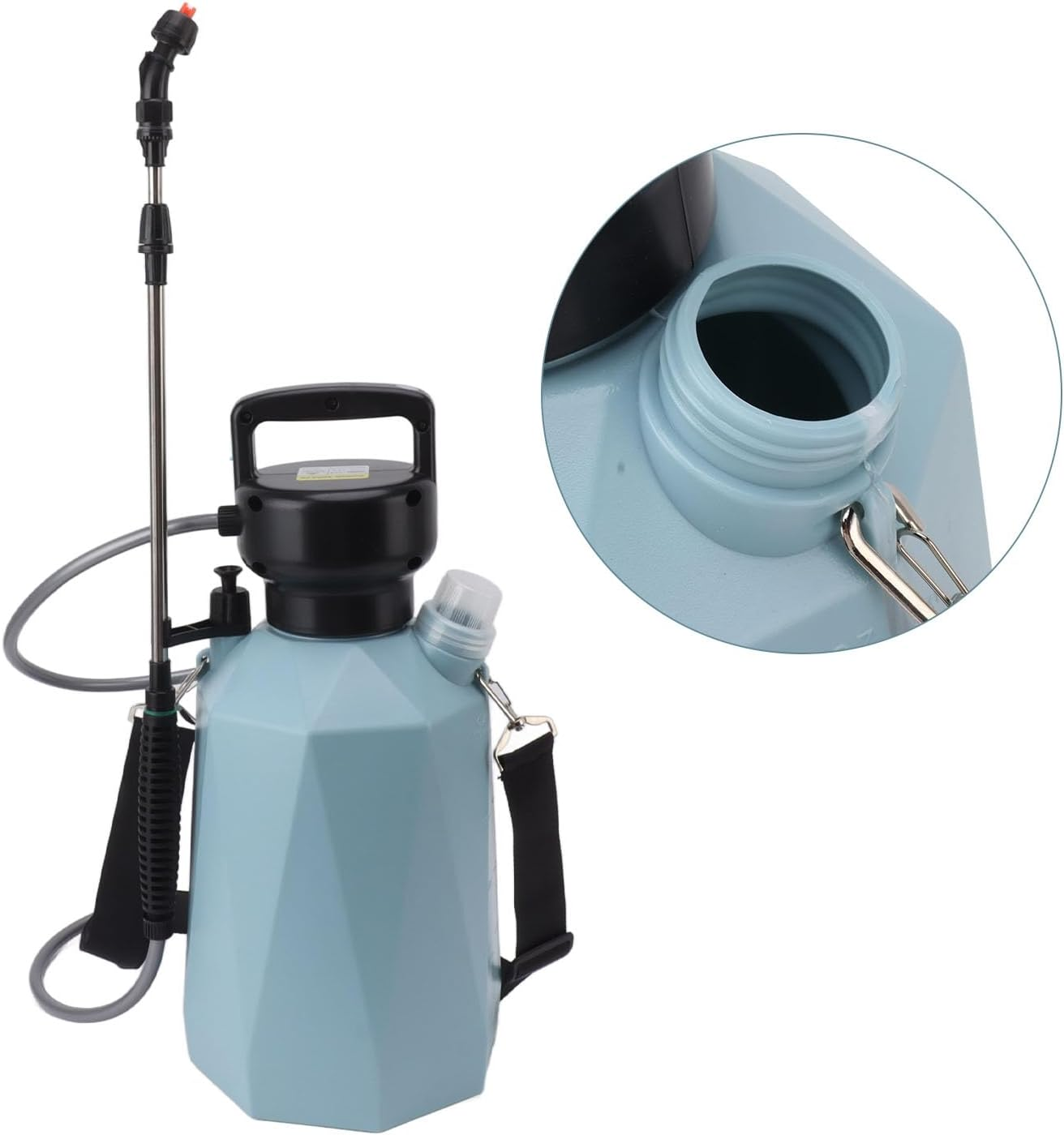 Electric Sprayer, 2000Mah Battery Powered Backpack Sprayer Garden Shape