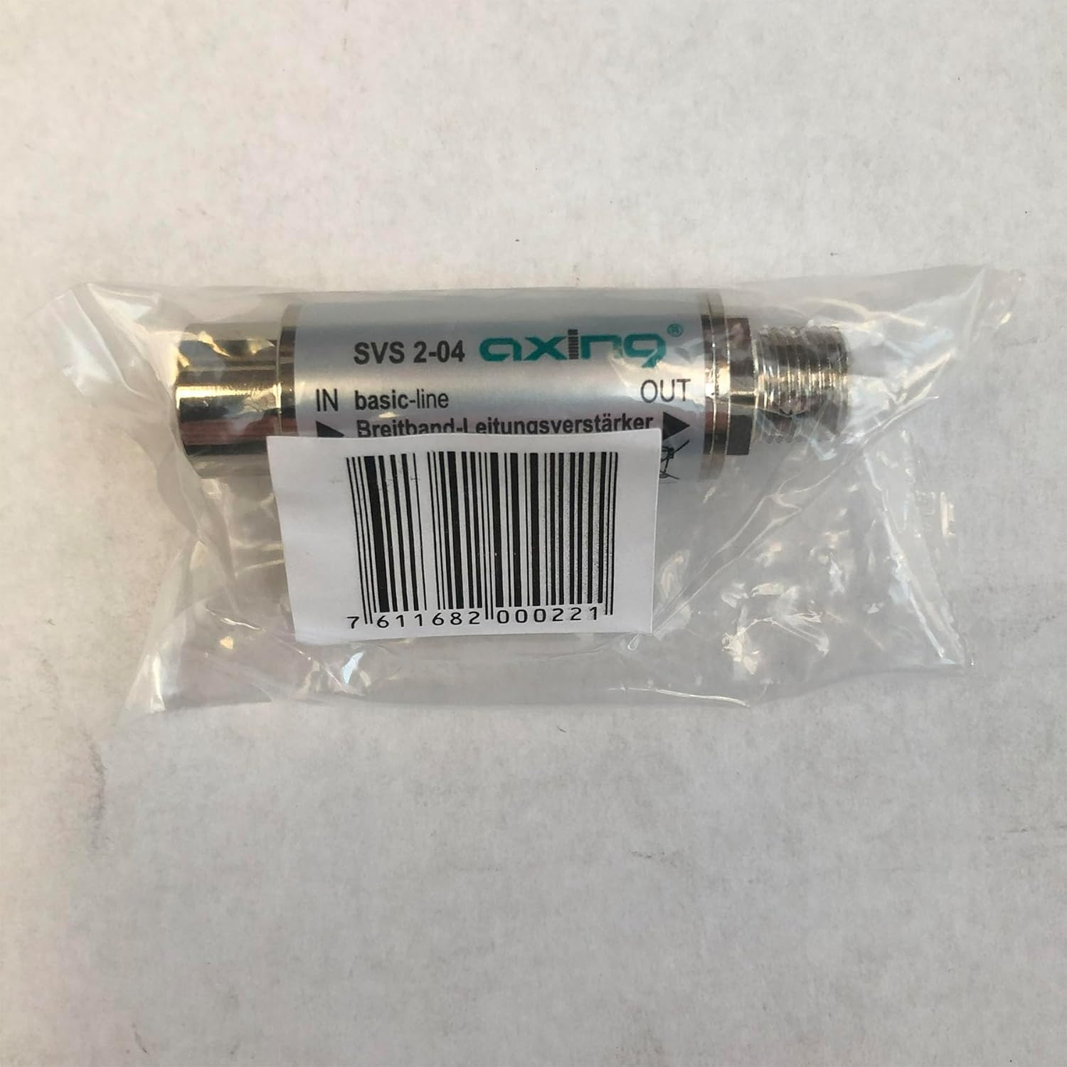 Axing SVS 2-04 Broadband Inline Amplifier 10 Db Satellite and Terrestrial (47-2400 Mhz) image number 2