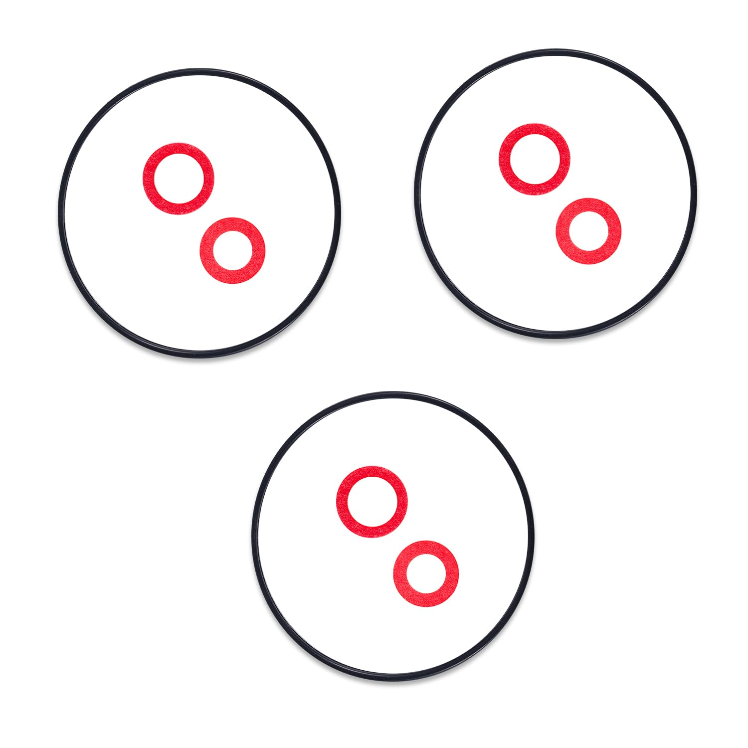 9Pcs Carburetor Float Bowl Gasket Kit, Bowl Gaskets and Bolt Washer Lawnmower Gaskets Parts Accessories Replace for GX120 GX160 GX200 GXV120 GXV140 GXV160 Engine image number 2