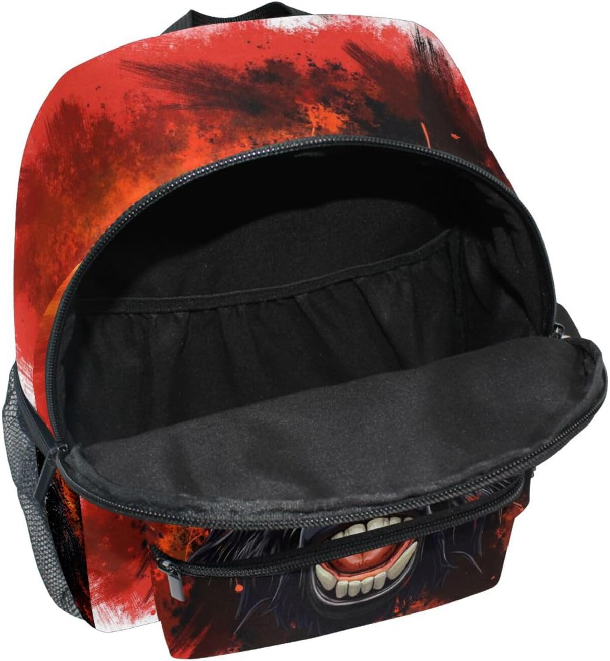 ALAZA Toddler Backpack King Kong Furious Kids Backpack for Boys Girls Schoolbag Kindergarten Children Bookbag Preschool Nursery Travel Bag with Chest Clip, White, Small, Daypack Backpacks