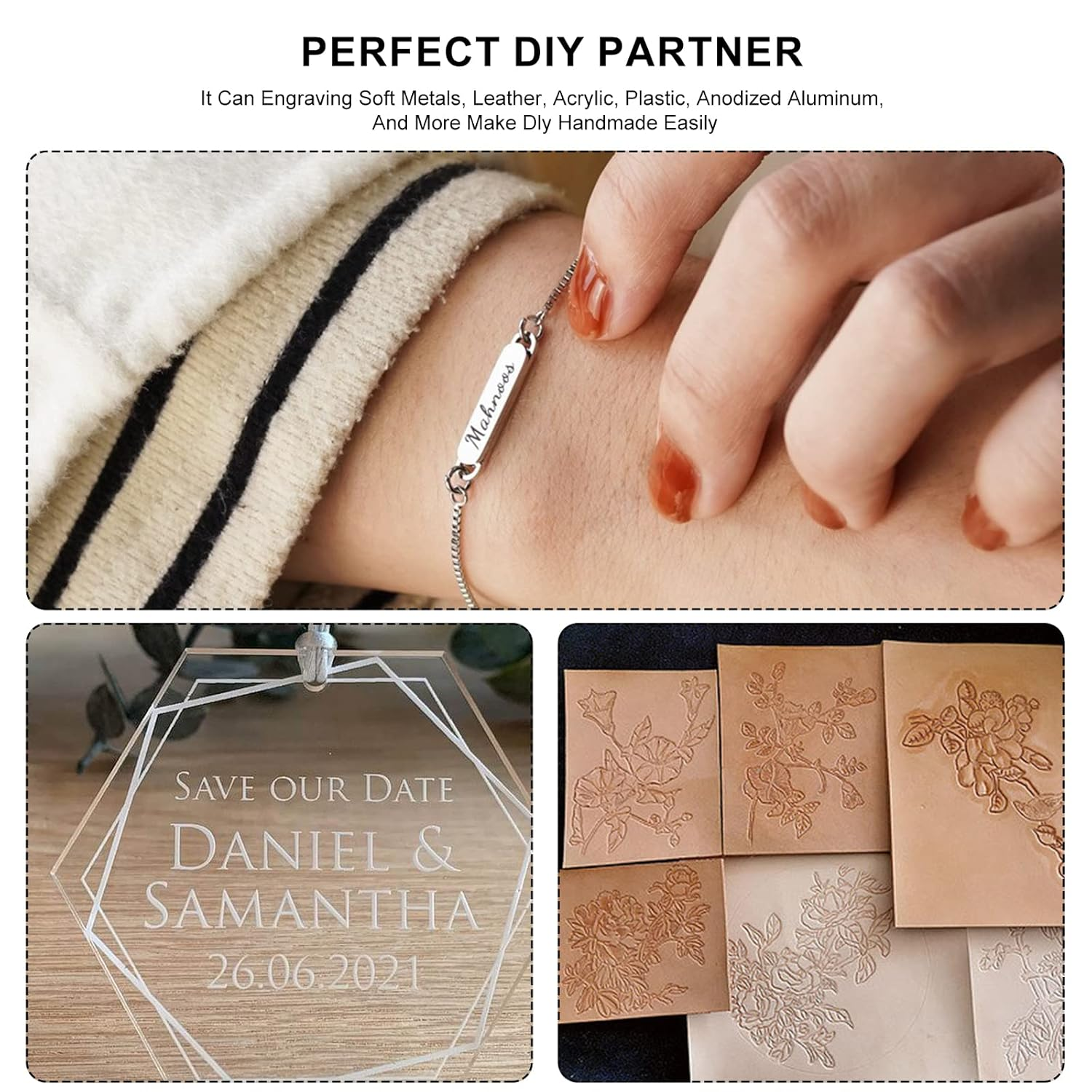 UTNVBTR Quick Swap Engraving Tip for Cricut Maker/Maker 3,Premium Tungsten Steel Alloy Engraving Tool,Ideal Engraving on Glass,Acrylic,Metal & More,Original Version Engraving Accessories ZX-TIP-11