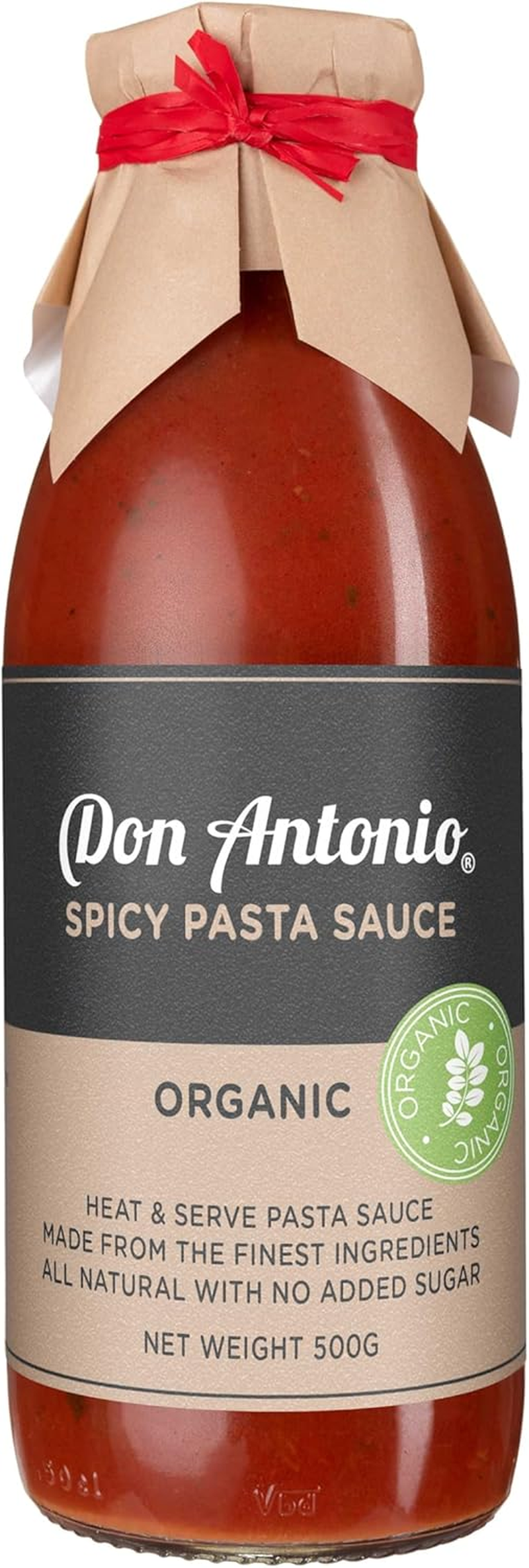 Don Antonio Organic Spicy (Arrabbiata) Pasta Sauce 500 G