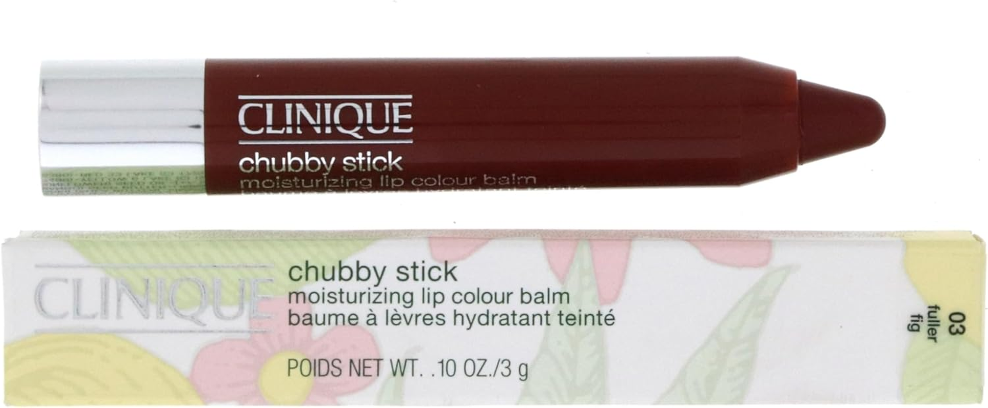 Clinique Chubby Stick Moisturising Lip Colour Balm, 03 Fuller Fig image number 3