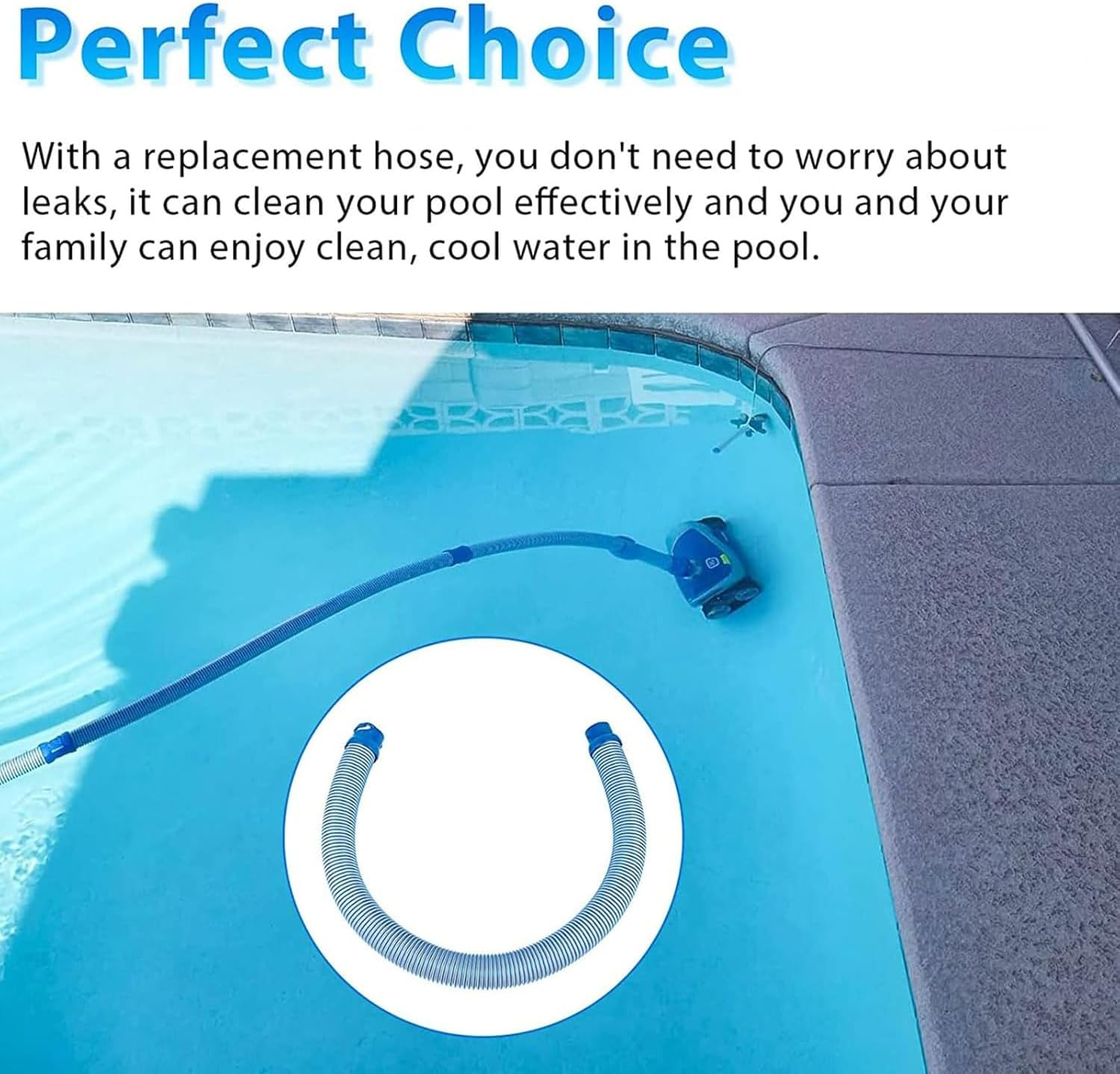 Yharnamite Pool Vacuum Hose, 40 Inch R0527700 Twist Lock Pool Hoses, Pool Cleaner Hoses for Zodiac MX6 MX8 Replacement Parts image number 6