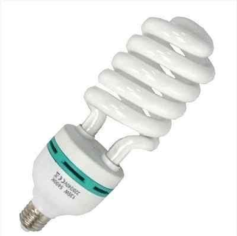 YISITONG 135W 220V 5500K Daylight Energy Saving Light Bulb in E27 Socket for Photo and Video Studio Lighting image number 2