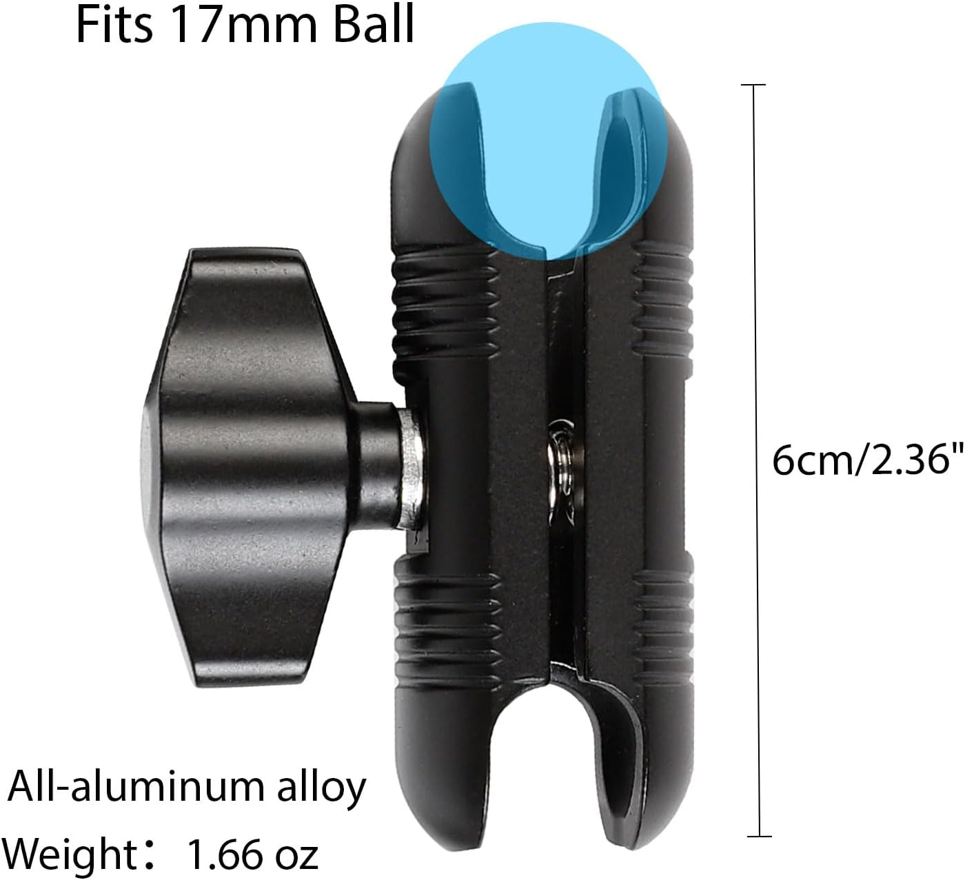 Leenconghui Aluminum 17Mm Ball Mount Extension Adapter image number 3