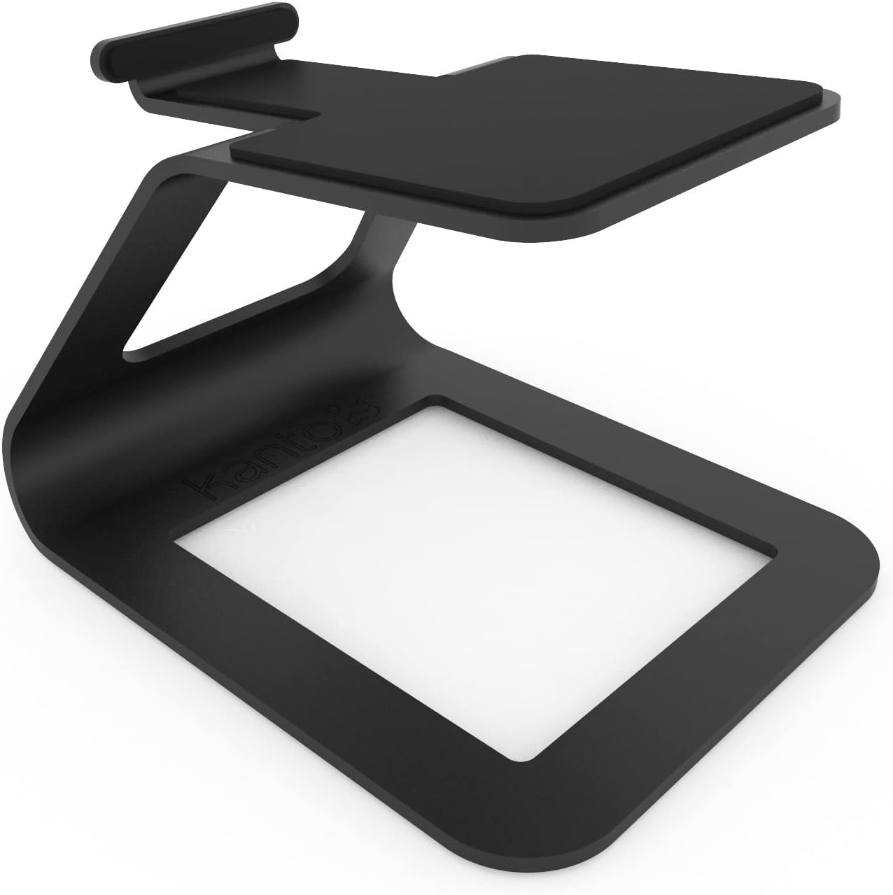 Kanto SE2 Elevated Desktop Speaker Stands for Small Speakers - Black, Pair image number 5