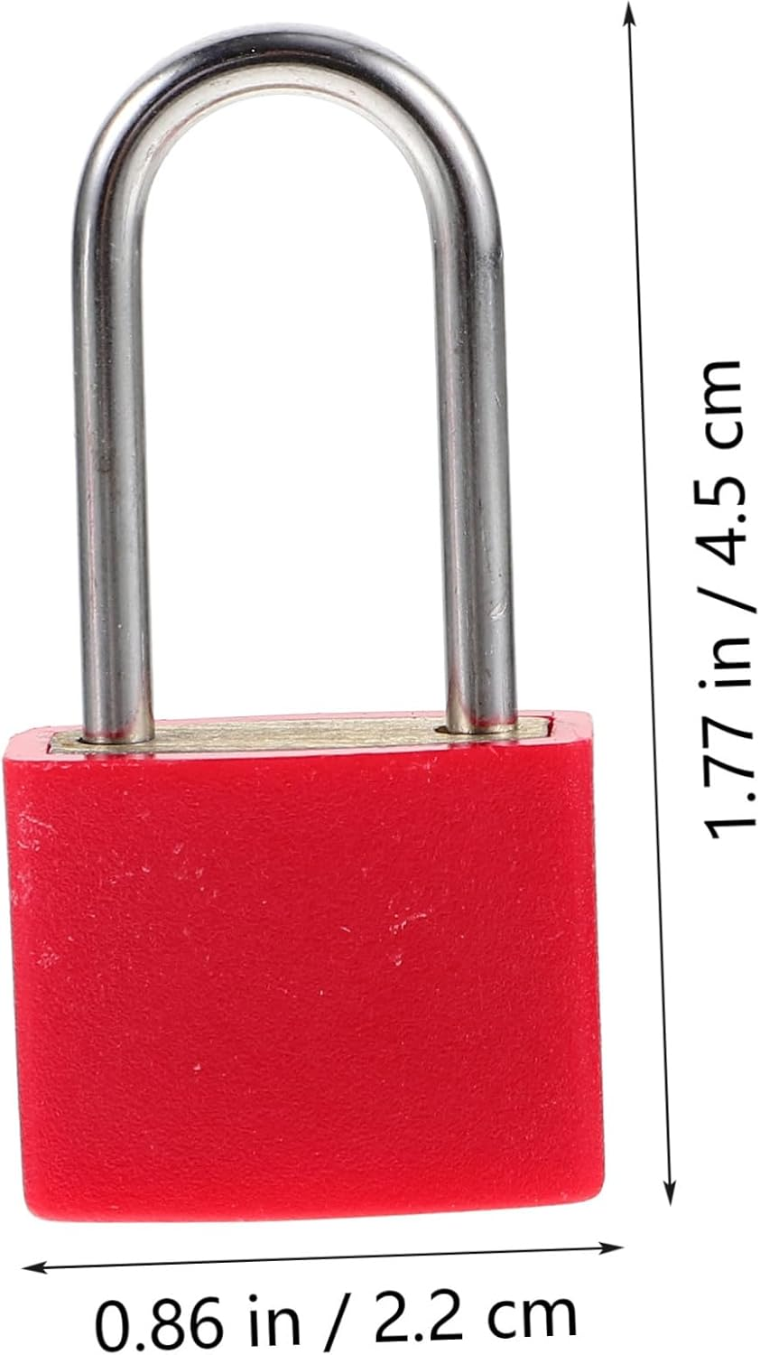 HOUDERCO 2Sets Replacement Padlock Keys for Luggage Bag Handbag Jewelry Box Diary Safe Locks image number 6