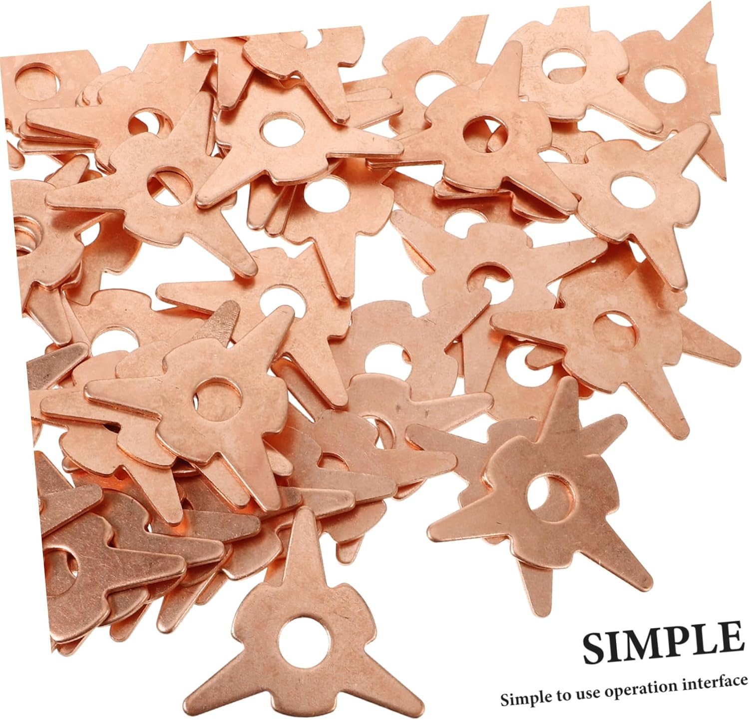 Anneome Dent Pulling Rings Washer 50Pcs Spot Welder Kit Autobody Panel Repair Tool for Car Body Dent Puller Equipment Accessories image number 5