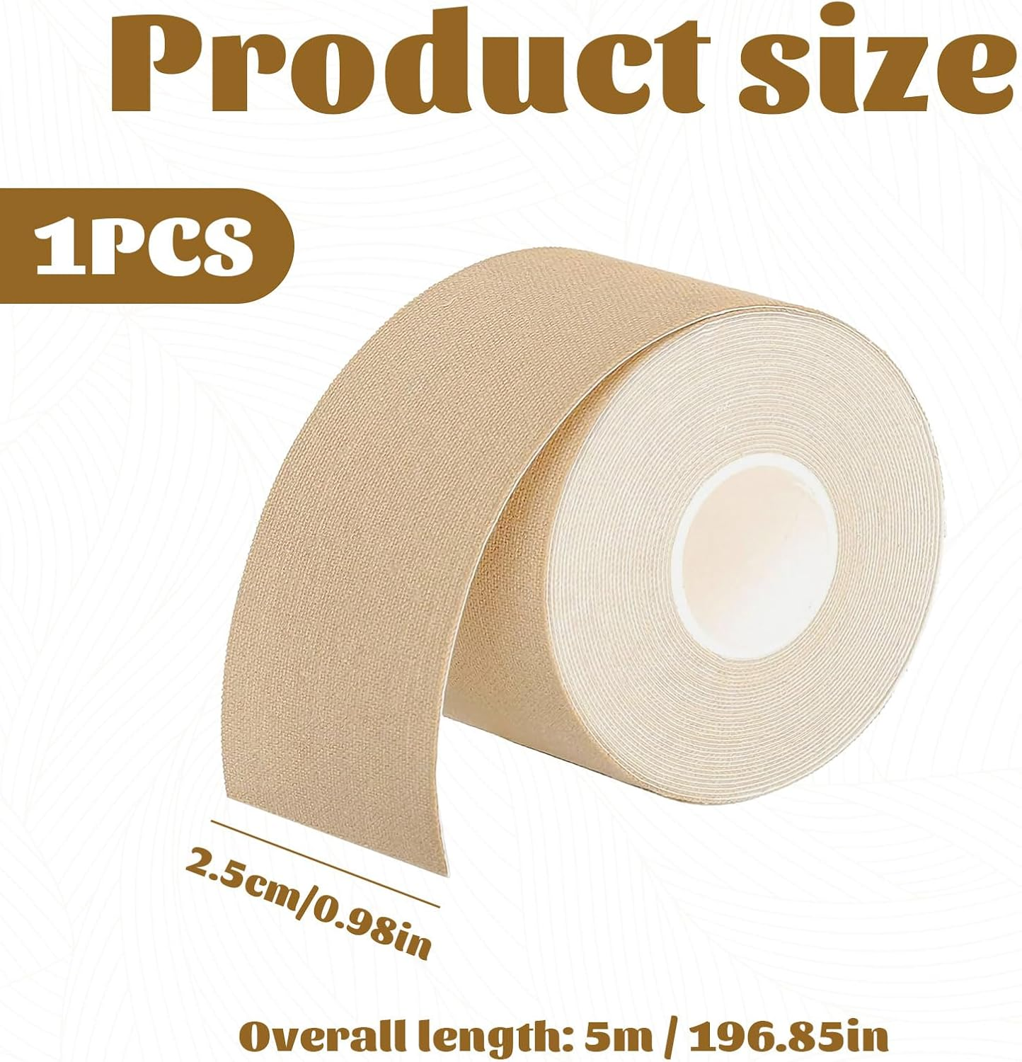 Face Tape for Wrinkles, Kinesiology Tape, Forehead Wrinkle Patches, Natural Kinesiology Strips, Tape for Fine Lines, Wrinkles Reduction, anti Wrinkle Patches, Sagging Skin, Crow'S Feet(2.5Cm X 5M) image number 2