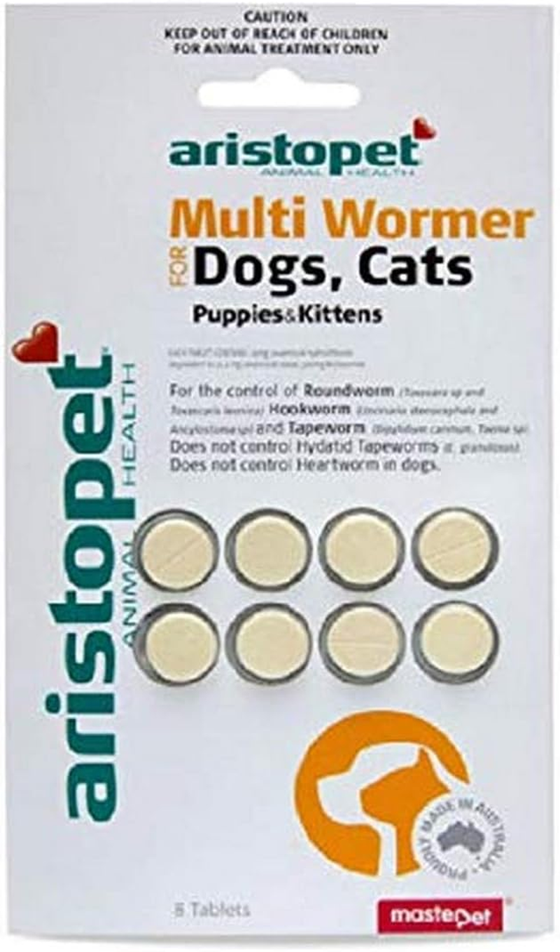Aristopet Multi Wormer for Dogs and Cats 8 Pack