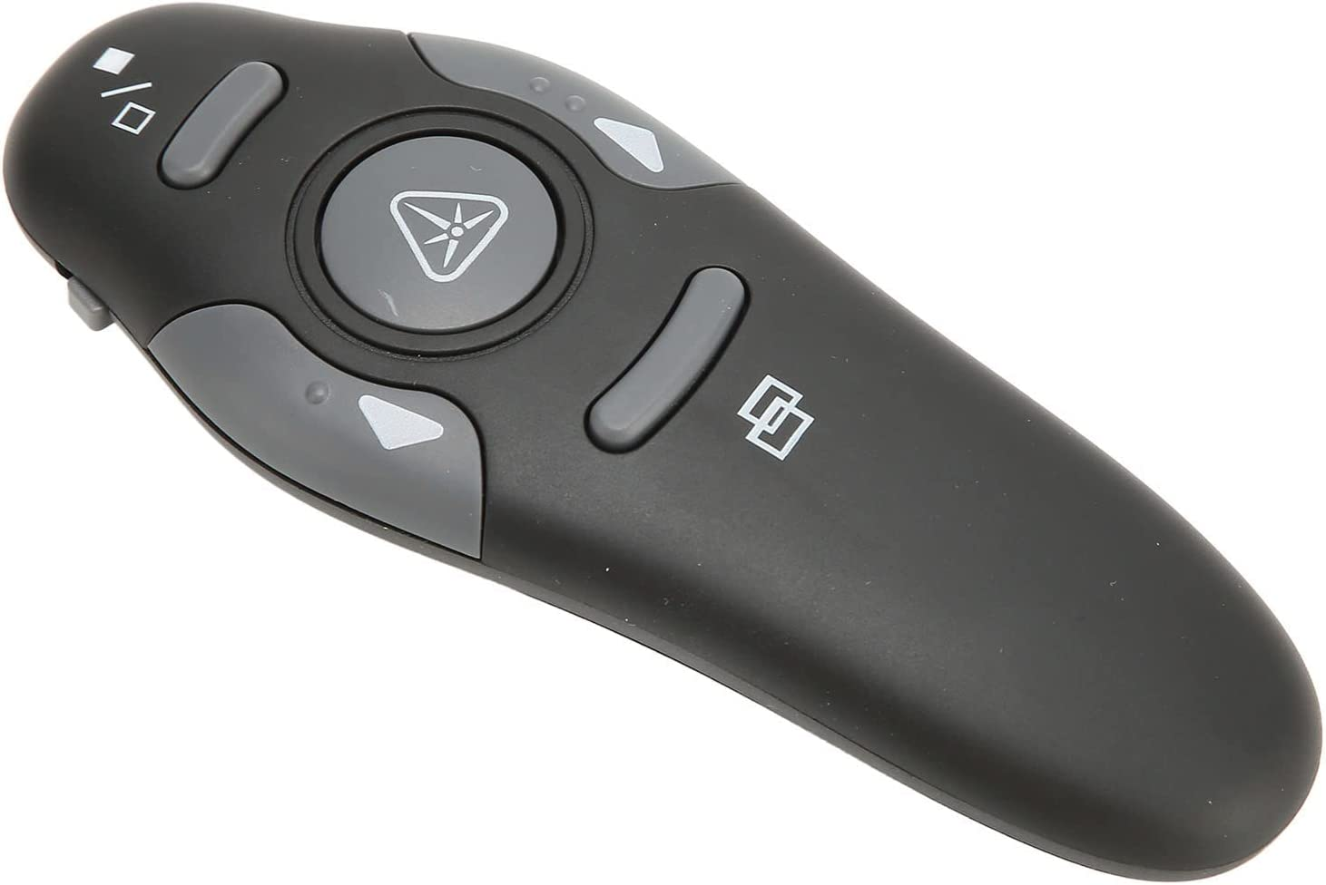 Wireless Presentation Clicker, 2.4Ghz USB Clicker 15M Wireless Presenter Remote or Keynote PPT PC Laptop Presentation Remote Clicker for Office School Classroom image number 2