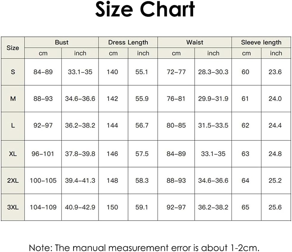 AUTOWT Renaissance Costumes for Women, Fairy Gothic Gown Chemise Peasant over Dresses, Medieval Irish over Dress, Trumpet Long Sleeve Chemise Boho Outfit for Halloween Cosplay Party Lady Maxi image number 2