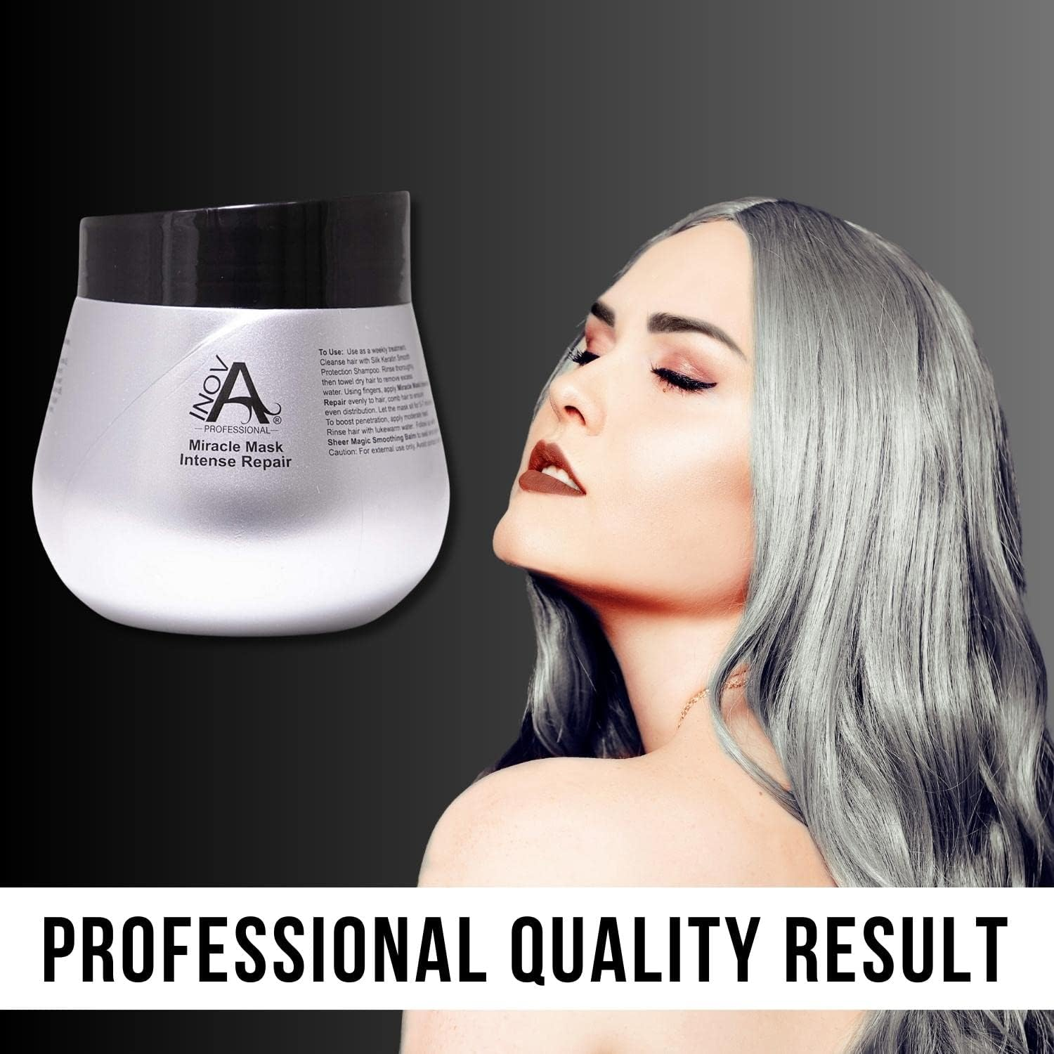 Inova Professional Intense Repair - the Miracle Mask - Deep Conditioning Mask 500Ml 17 image number 3
