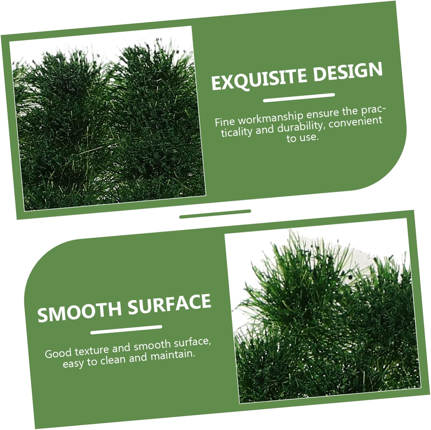 Military Model Scenery Deep Green Fake Grass Cluster Sand Table Grass Ornaments for DIY Terrain and Scale Model Landscaping image number 2