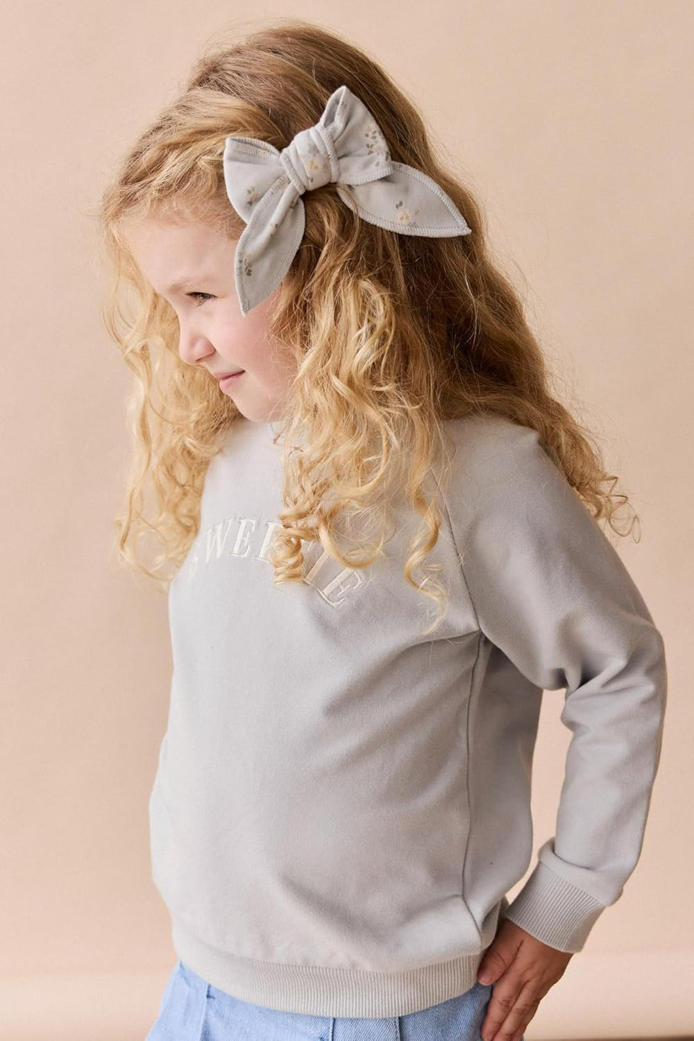 Jamie Kay JKGA252005LBLUF OC Hair Clip Petite Fleur Blue, LBLU, F image number 3