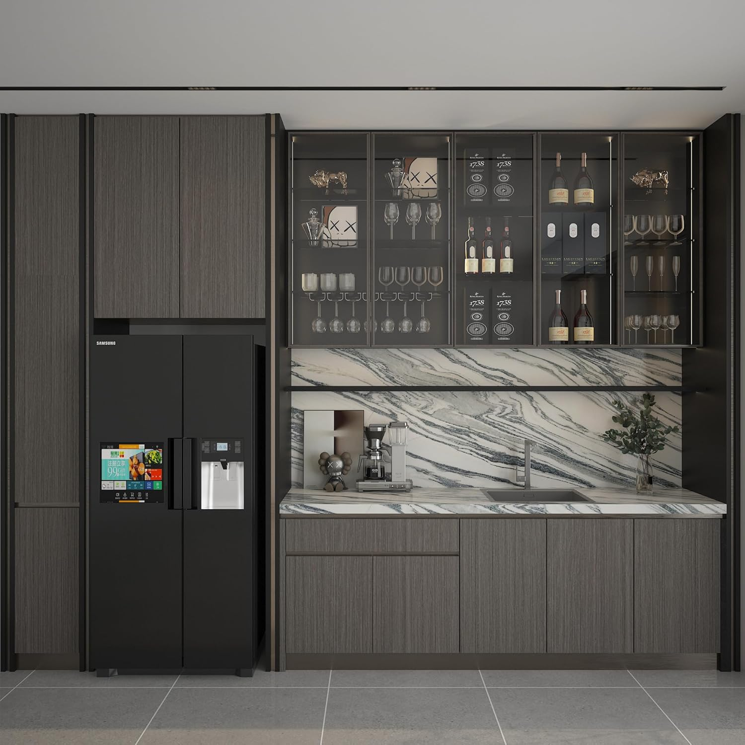 40Cmx10M Grey Brown Wood Wallpaper Peel and Stick Self Adhesive Removable Renter Friendly Wall Paper Faux Woods Grain Vintage Contact Paper Thick Cabinet Vinyl Wrap for Bedroom Apartment Kitchen Decor image number 5