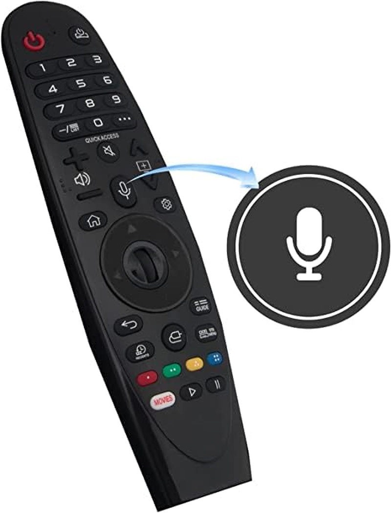 Remote for LG AN-MR19BA Smart OLED TV Infrared Replacement Control [No Voice, No Pointer]