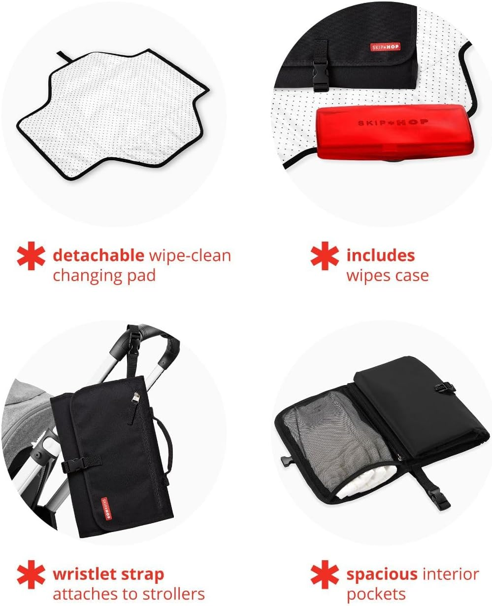 Skip Hop Pronto Signature Changing Station, Black image number 4