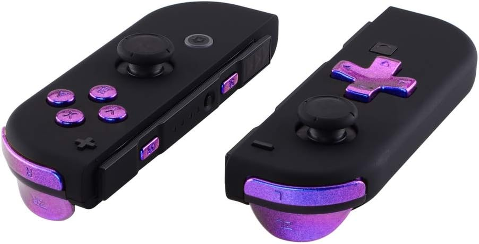 Cherry Blossoms Pink D-Pad ABXY Keys SR SL L R ZR ZL Trigger Buttons Springs, Full Set Buttons for Nintendo Switch Joy-Con & Switch OLED Joycon (D-Pad ONLY Fits for Extremerate Joycon D-Pad Shell)