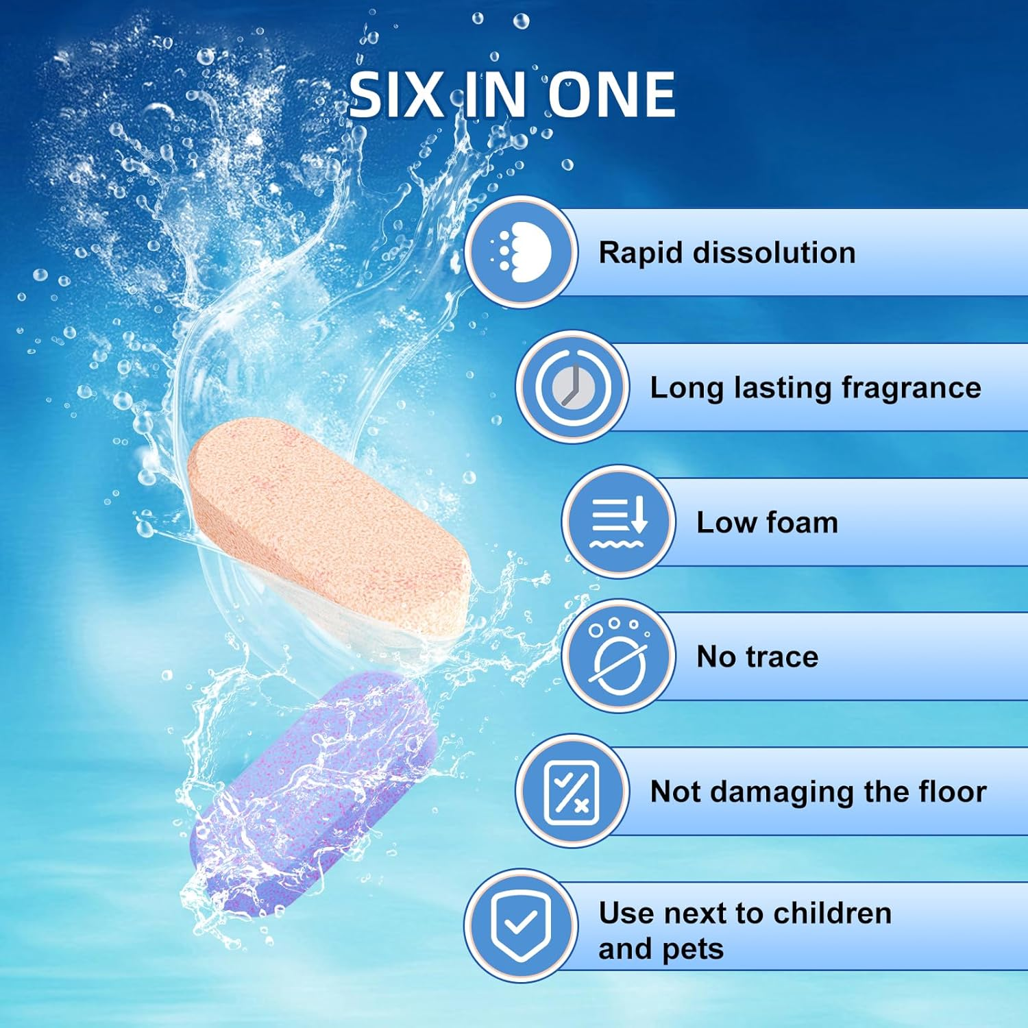 10 Bottles Floor Cleaner 500Ml per Bottle Lavender Flavor Floor Cleaning Solution Compatible with Tineco FLOOR ONE S5/S3/IFLOOR3/IFLOOR2/IFLOOR SERIES, Suit All Wet Dry Vacuum Mop (Lavender Flavor) image number 3