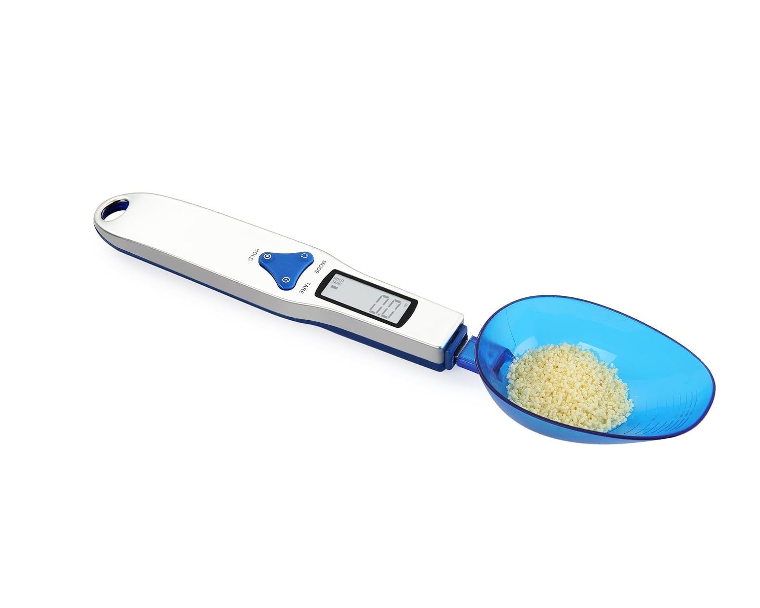 Spoon Scale - Digital Scale Spoon LCD Display Kitchen Spoon Scale 500G/0.1G Electronic Measuring Spoon Scales with 2 Detachable Weighing Spoons image number 3