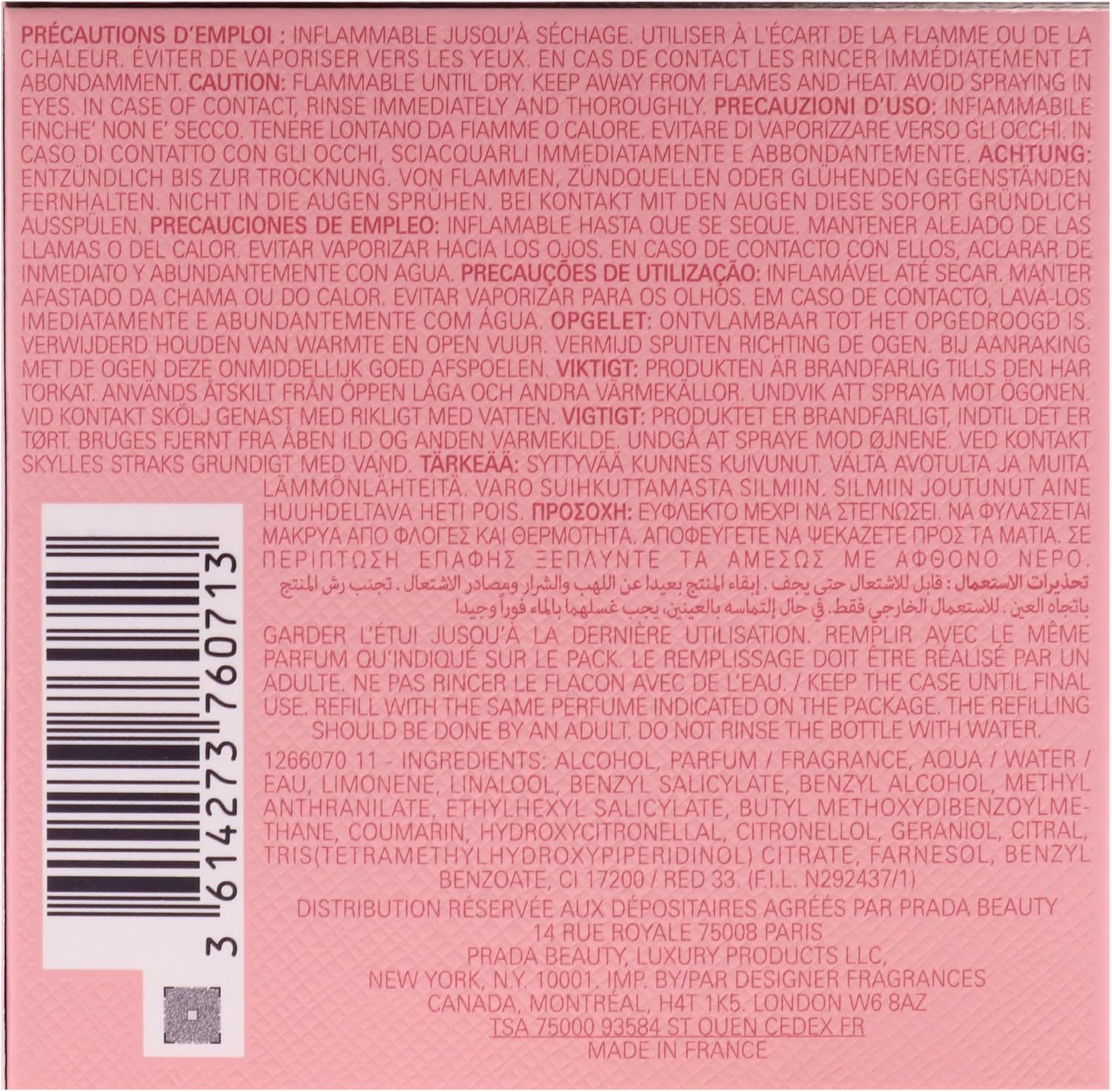 Prada Paradoxe Eau De Perfume Spray for Women 30 Ml image number 3